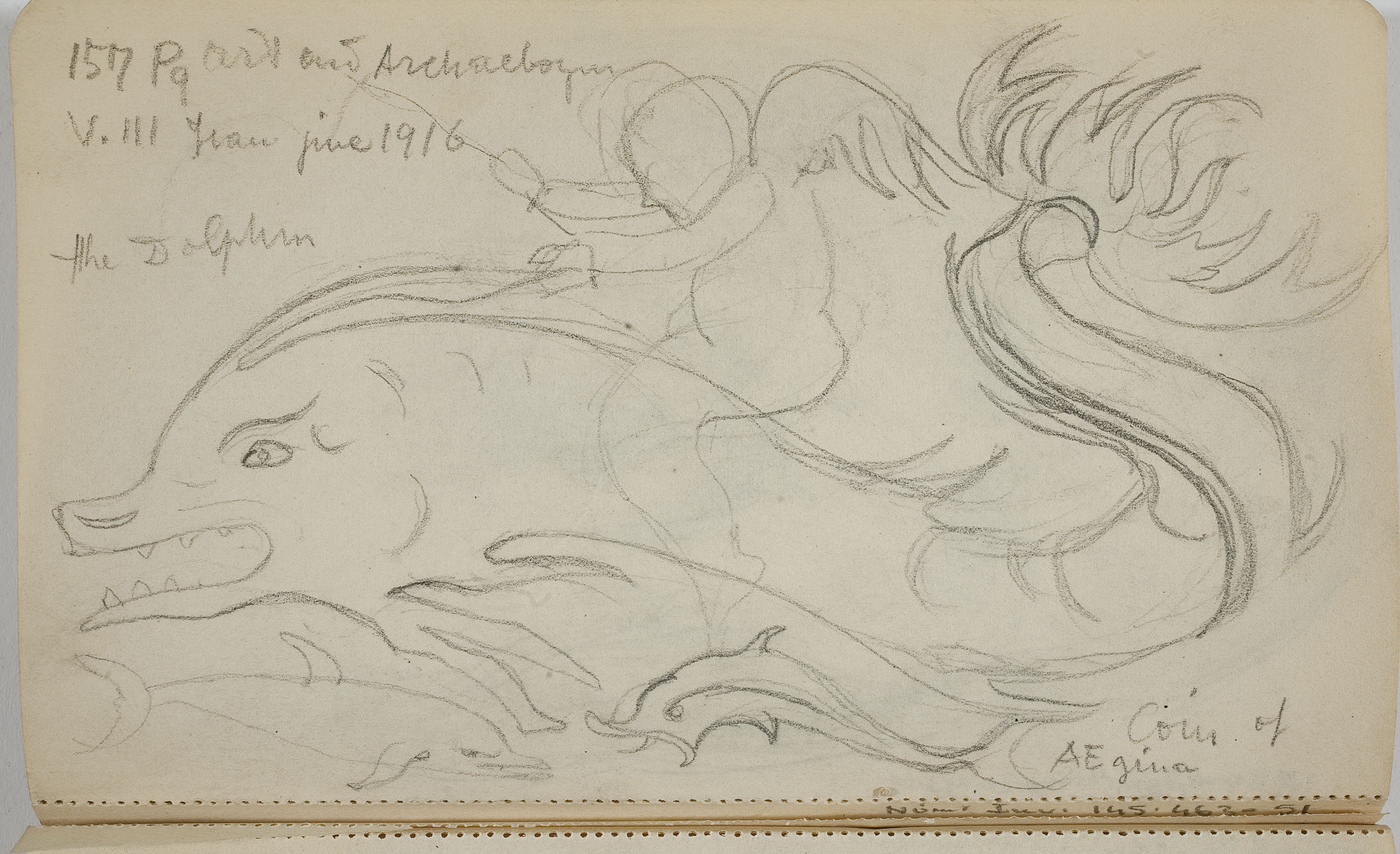 image for: Ismael Smith - Dofins (moneda d&#039;Egina) - 1916