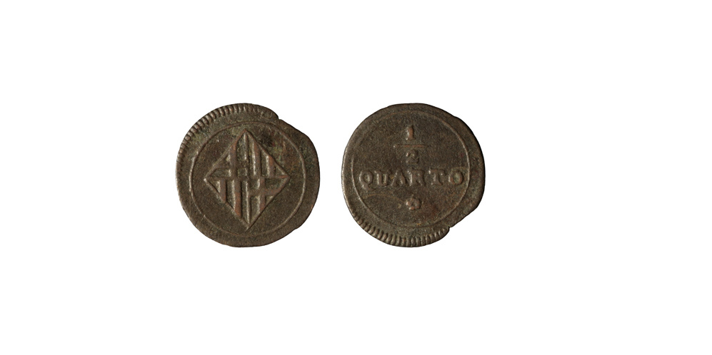 image for: Ocupació francesa - 1/2 quarto - 1808-1814