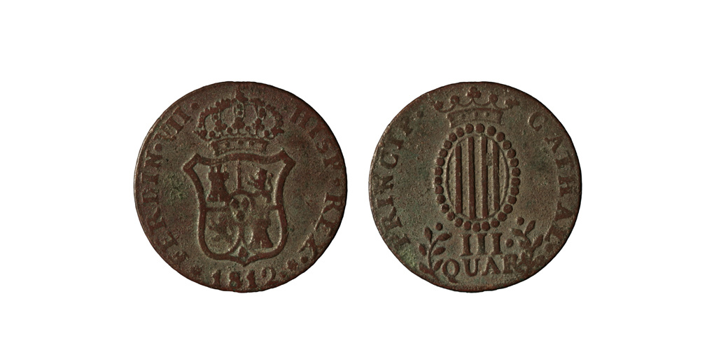 image for: Ferran VII d&#039;Espanya - 3 quartos - 1812