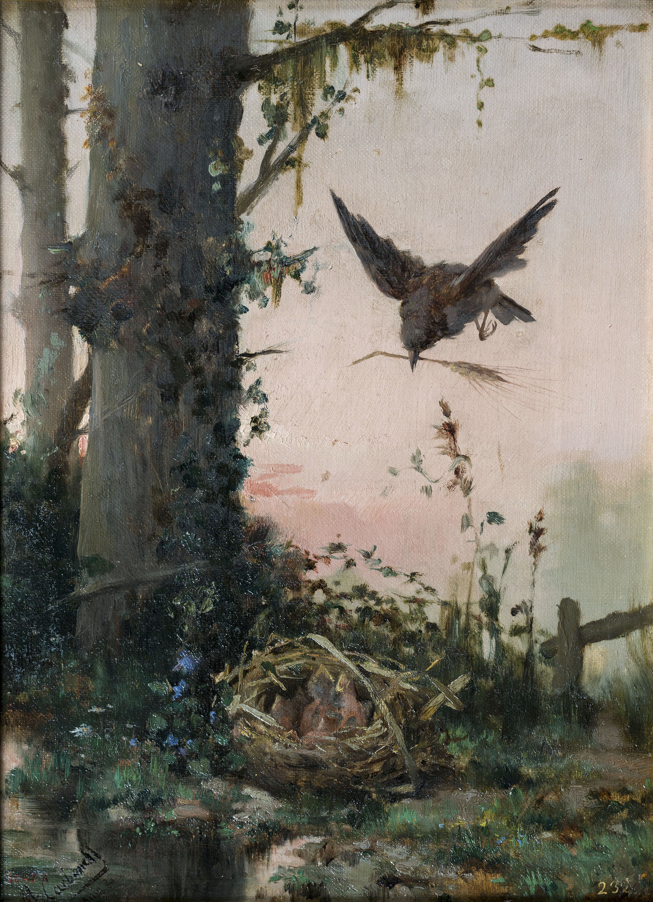 image for: Miquel Carbonell - El niu - Cap a 1893