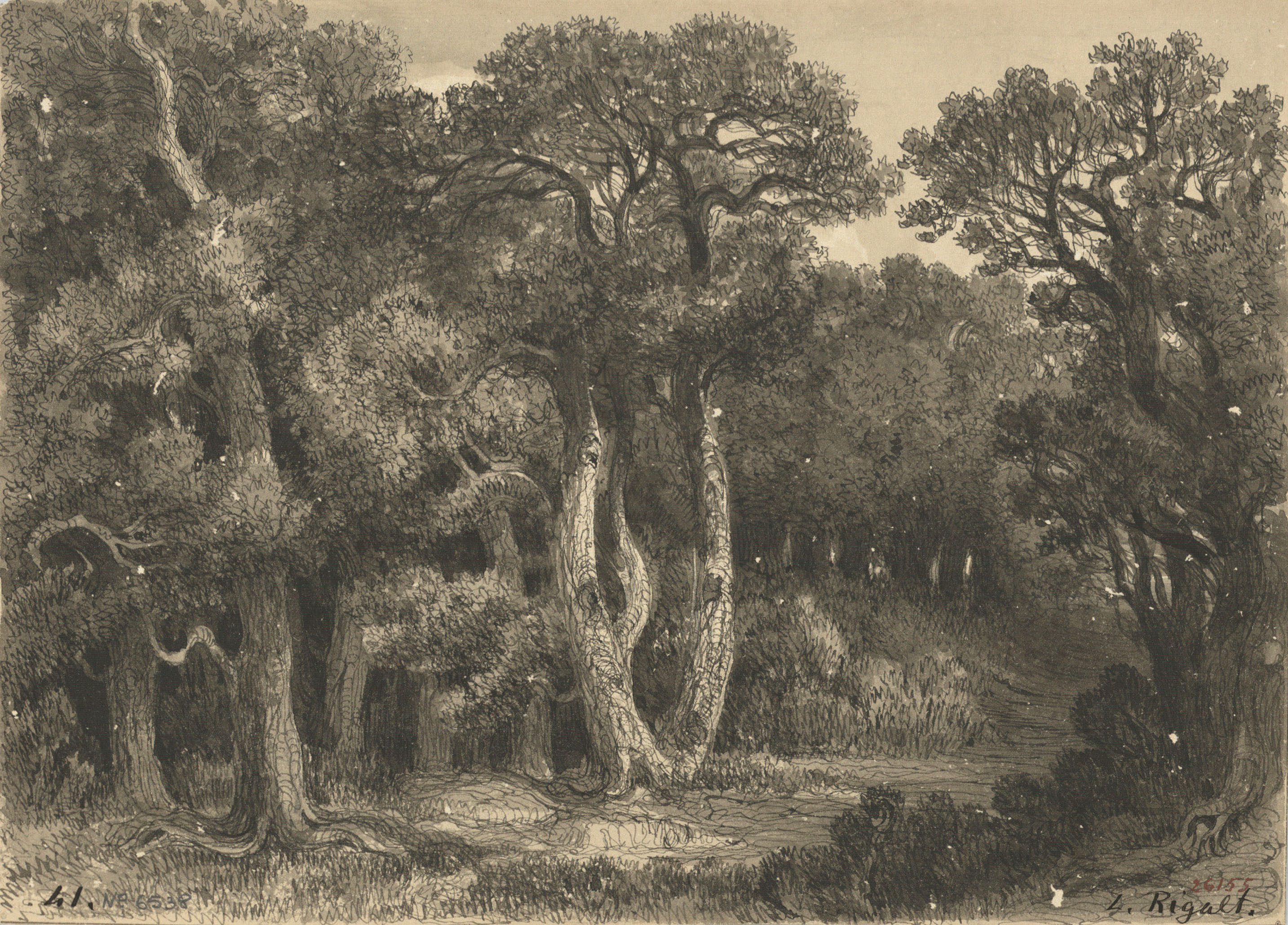 image for: Lluís Rigalt - Paisatge - Cap a 1873-1874