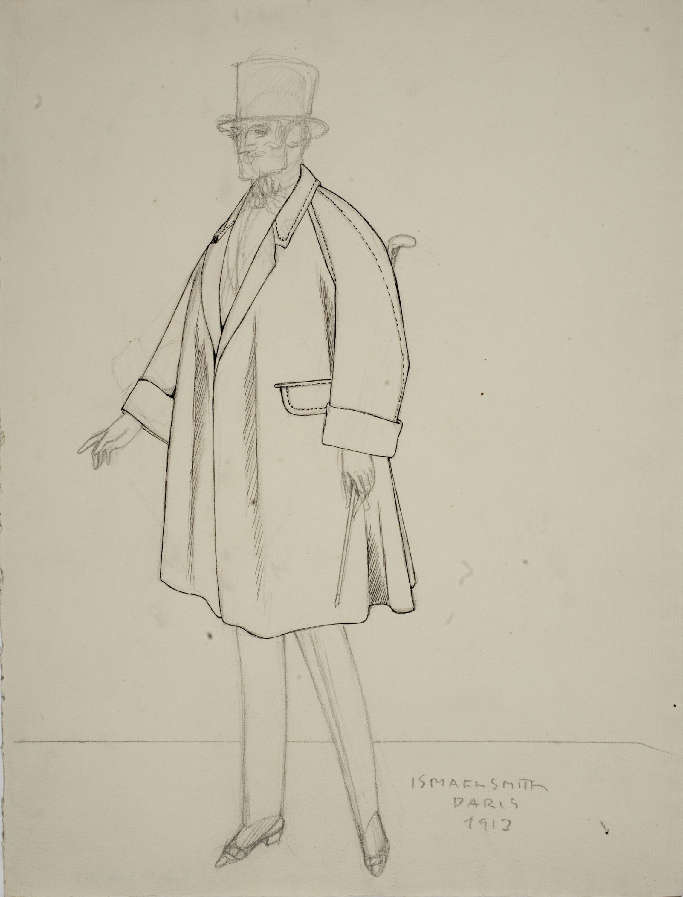 image for: Ismael Smith - Figura masculina - 1913