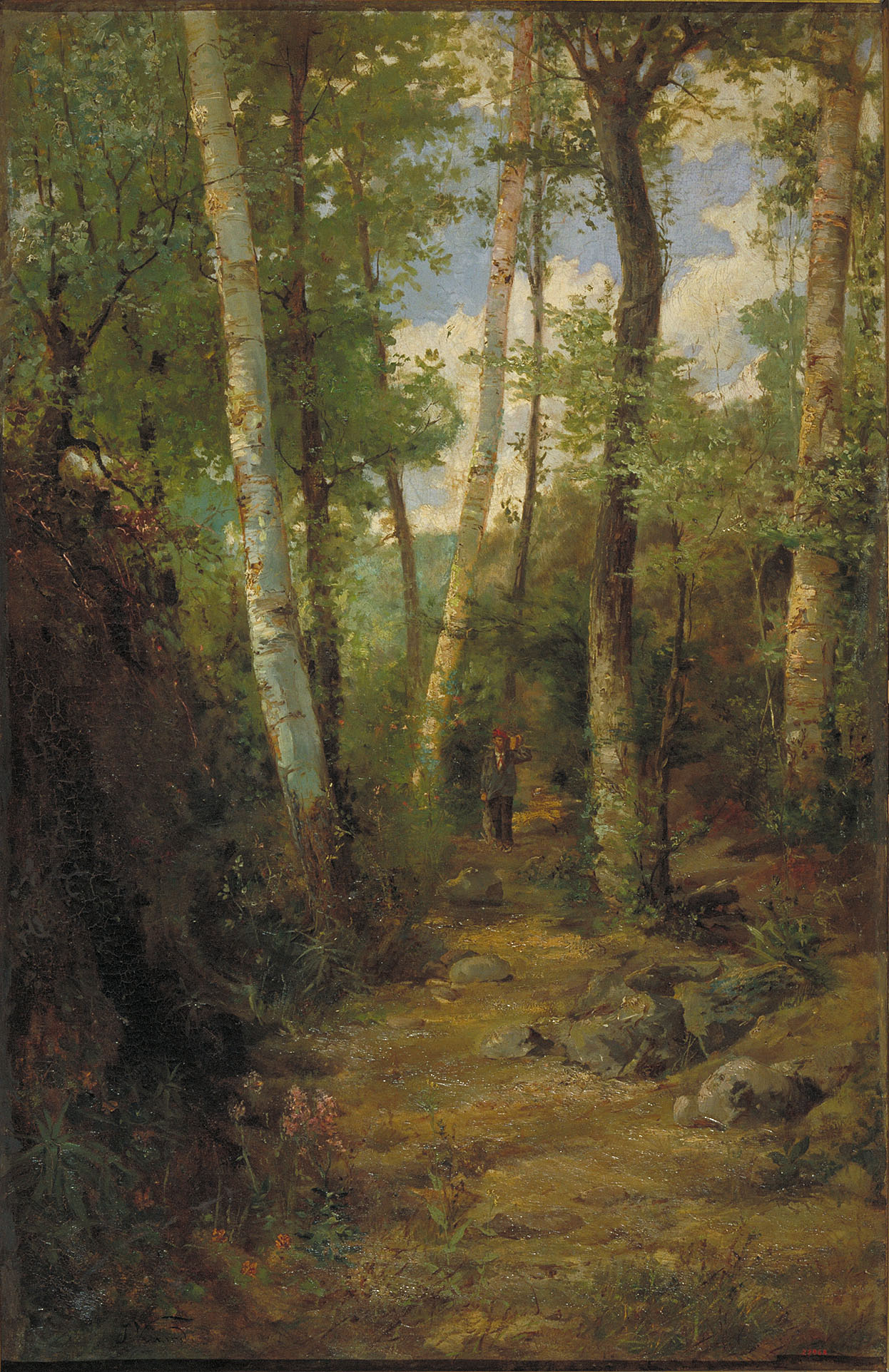 image for: Joaquim Vayreda - Interior de bosc - Cap a 1871-1876