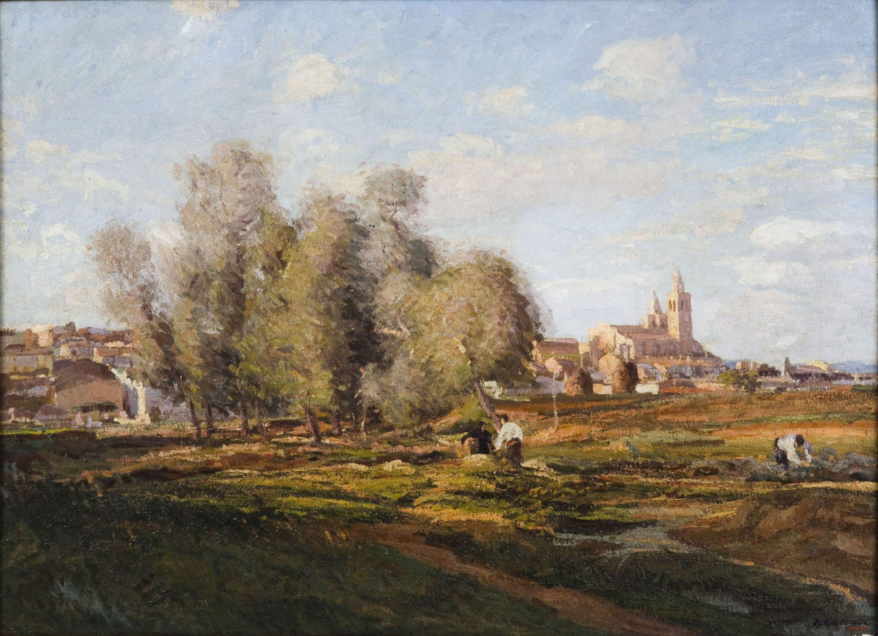 image for: Joan Colom Agustí - Les albes a Sant Cugat - Cap a 1923