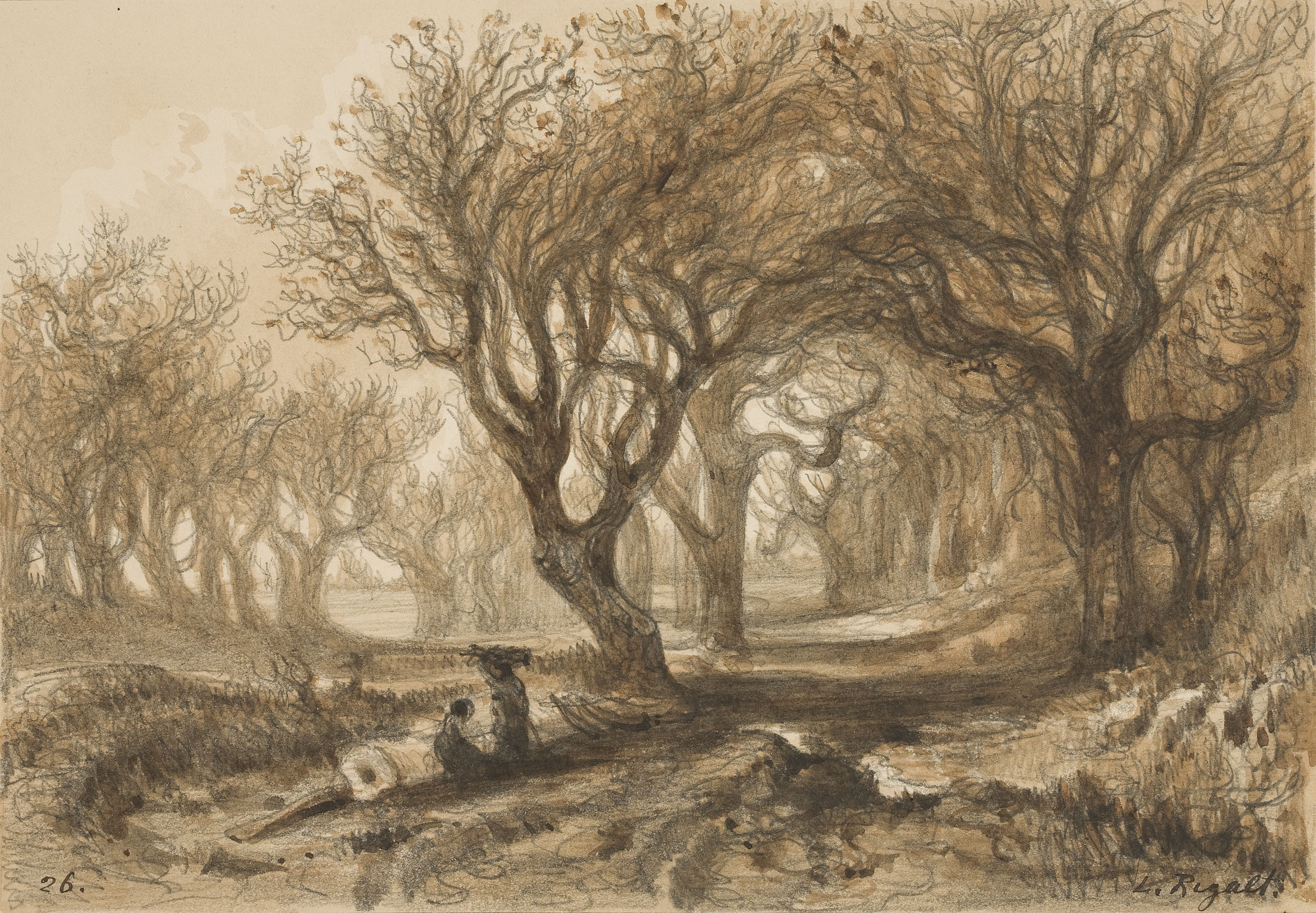 image for: Lluís Rigalt - Paisatge - Cap a 1874