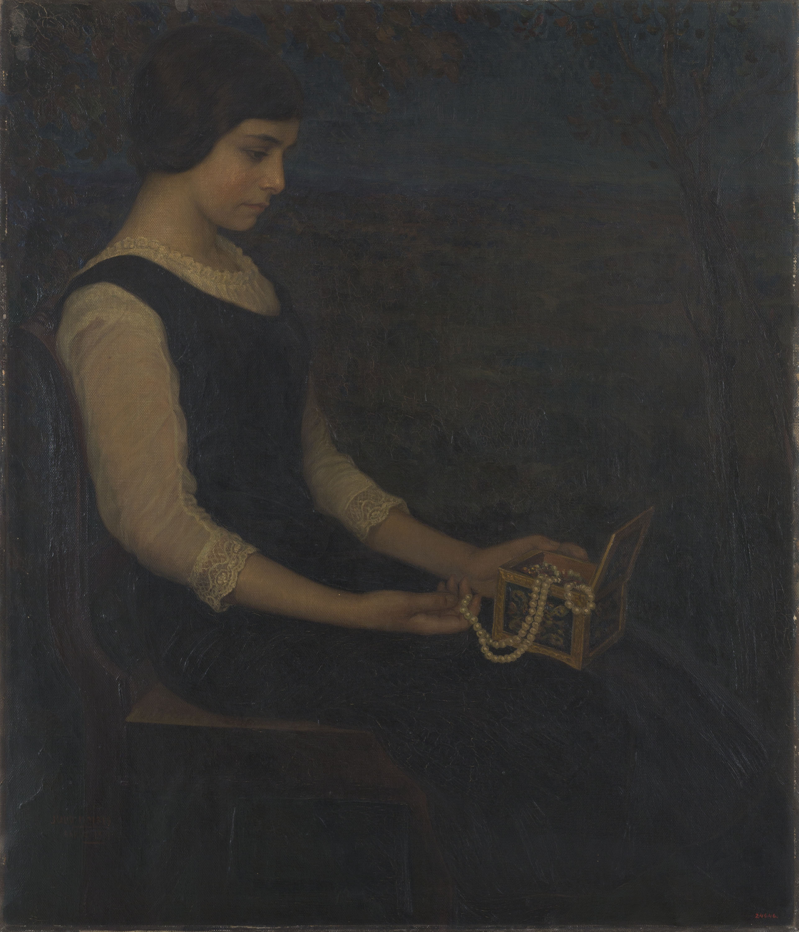 image for: Julio Moisés - La noia de les perles - 1913