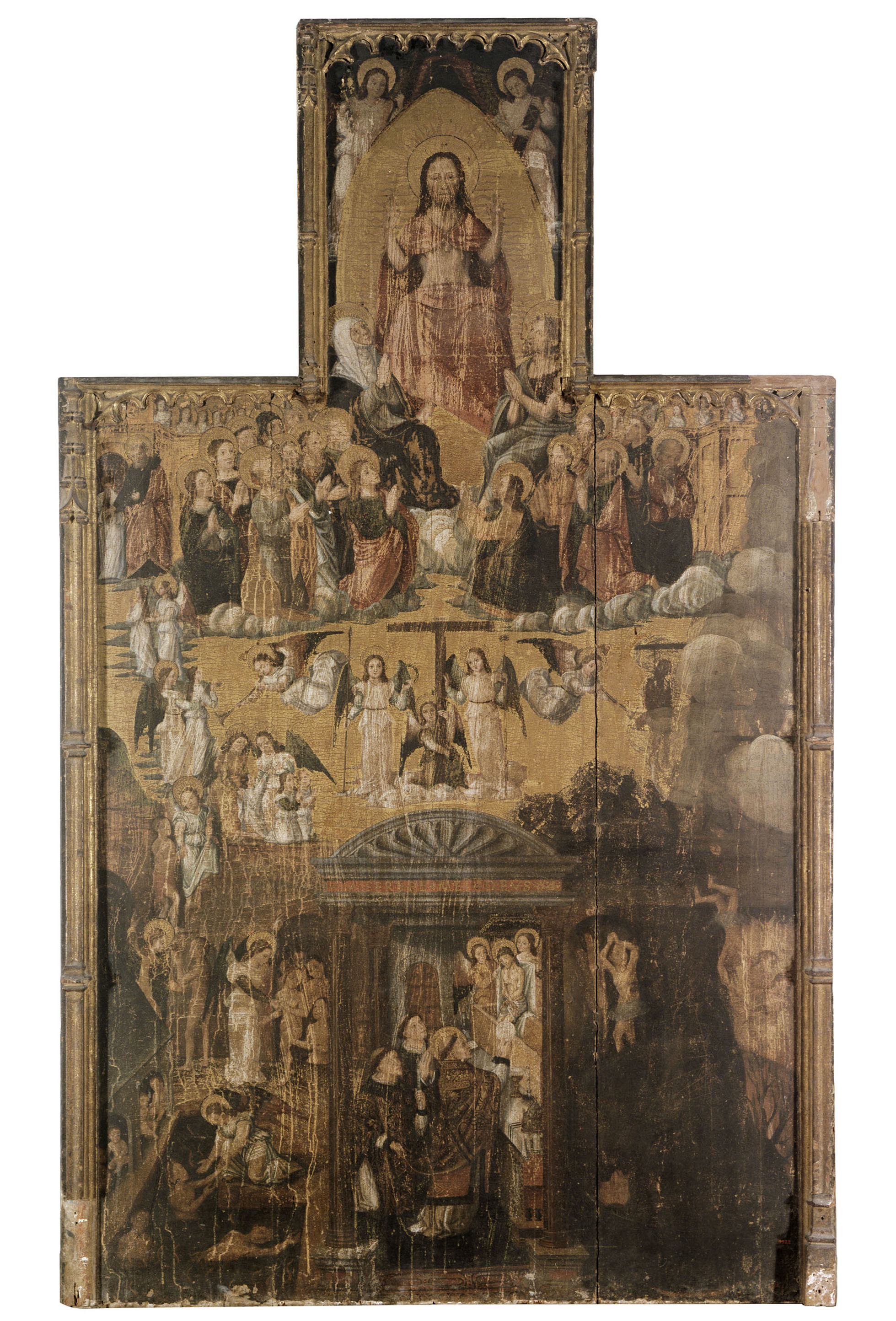 image for: Vicent Macip - Retaule del Judici final i la missa de sant Gregori - Entre 1500-1520