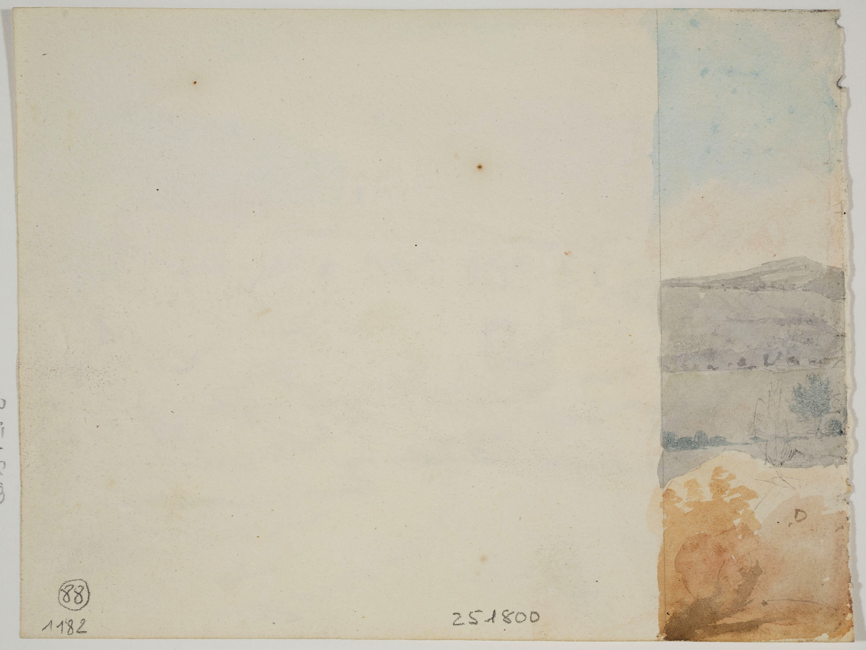 image for: Adolphe Hedwige Alphonse Delamare - Església d’Ermedàs a Garrigàs - Dilluns 3 de desembre de 1827 [1]