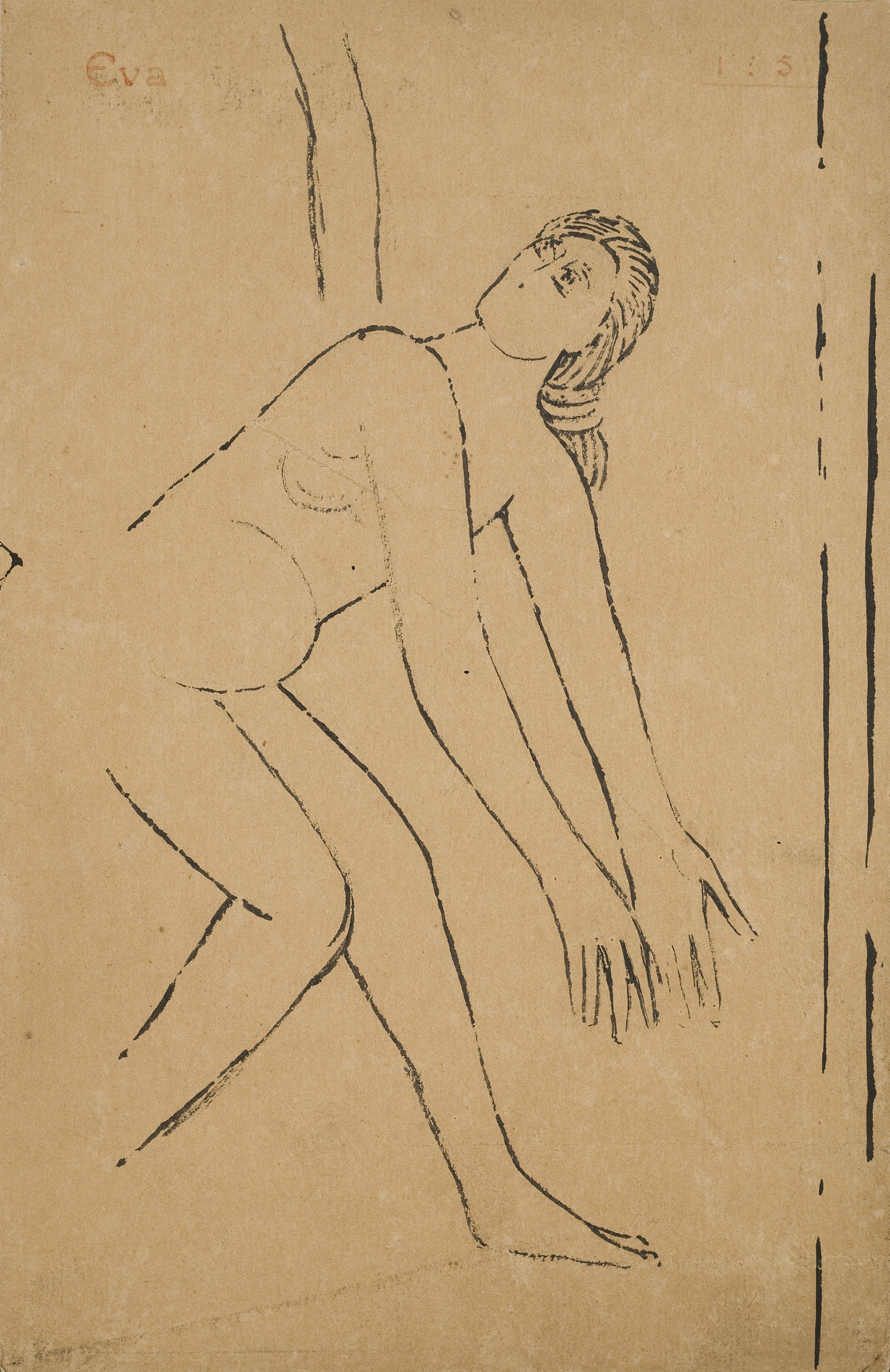image for: Joan Vallhonrat - Reproducció de les pintures de Sant Martí del Brull - 1914