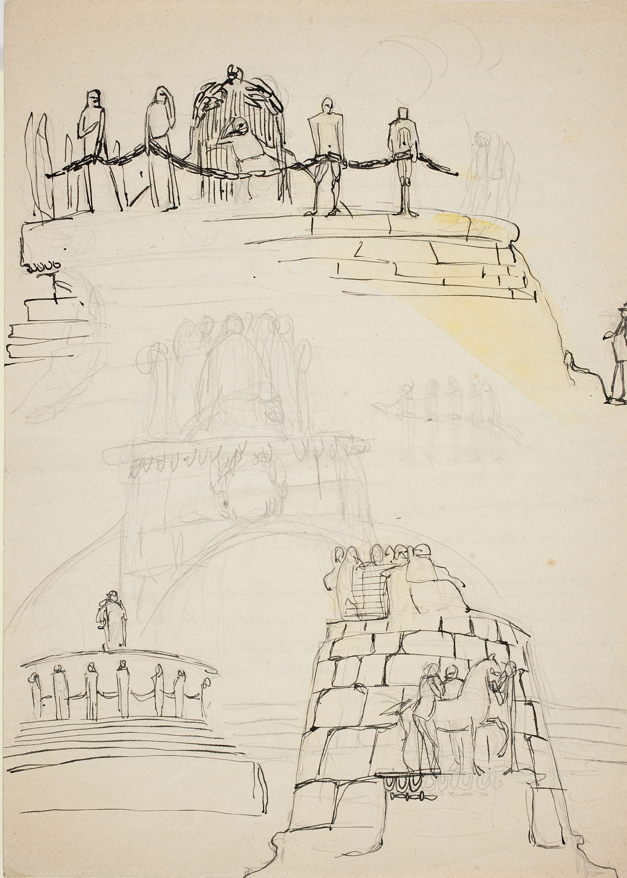 image for: Ismael Smith - Projectes de monument a Manuel Milà i Fontanals - Cap a 1908