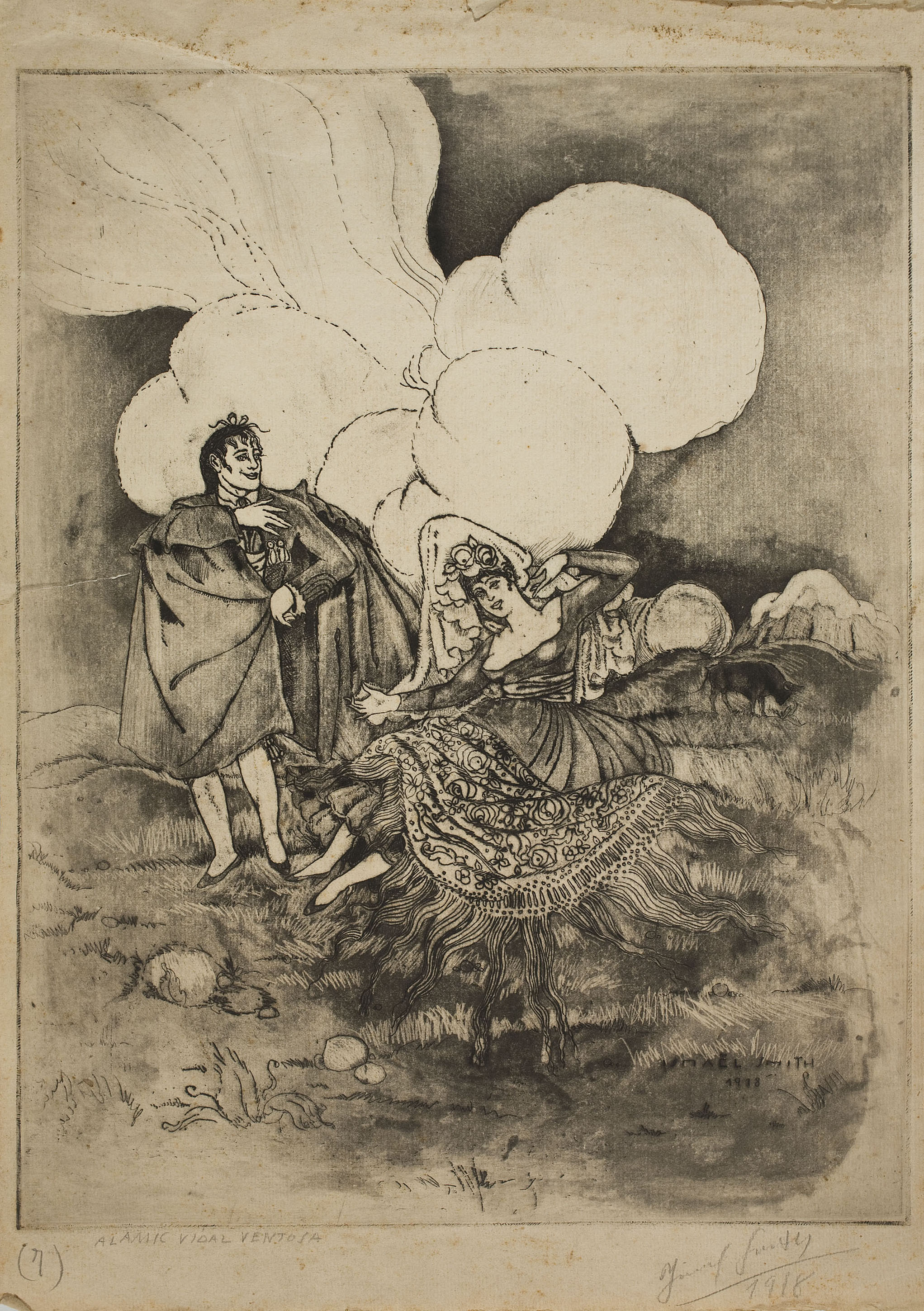 image for: Ismael Smith - Parella de «manolos» - 1918