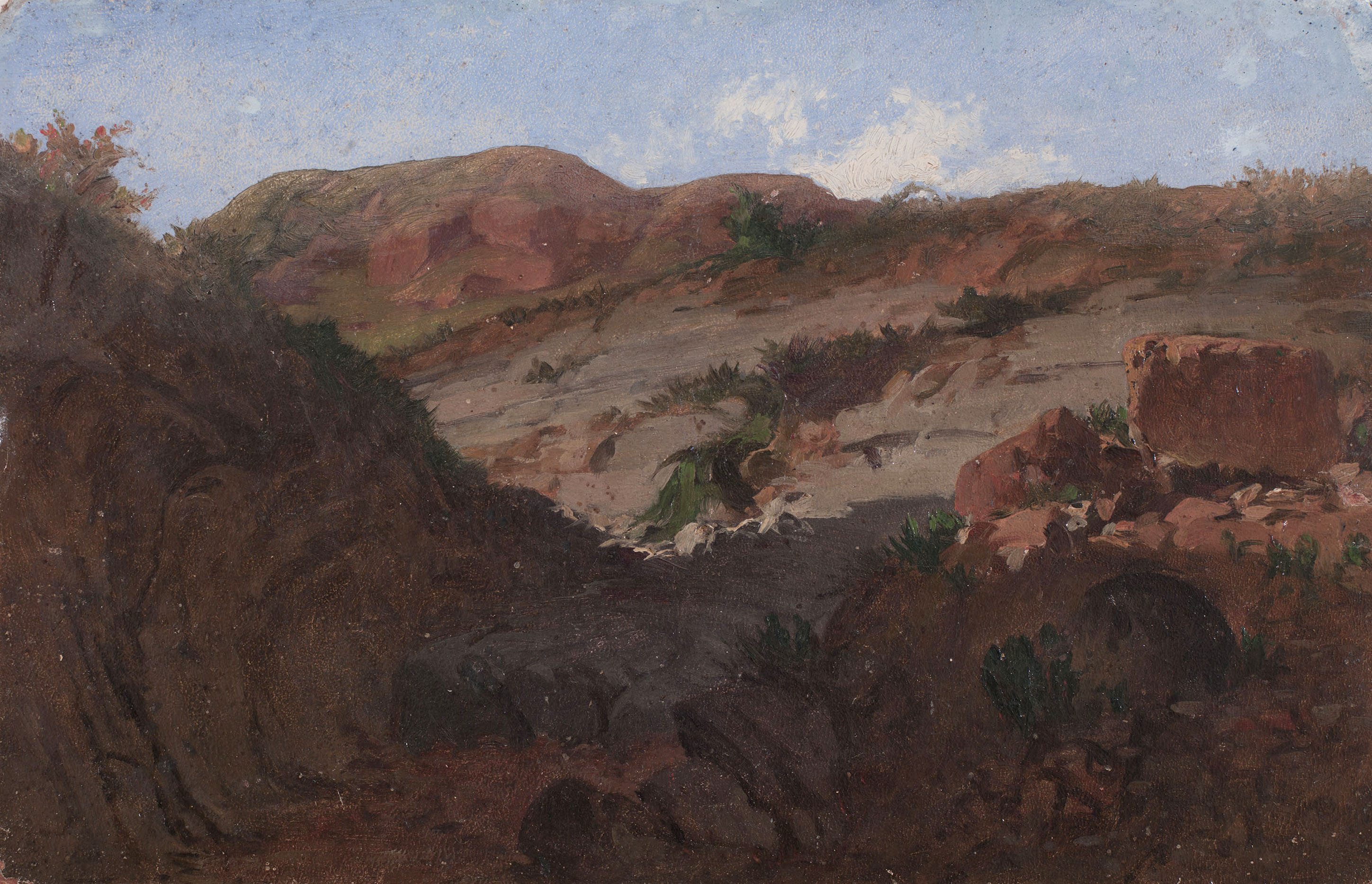 image for: Lluís Rigalt - Paisatge (apunt) - Cap a 1860-1880