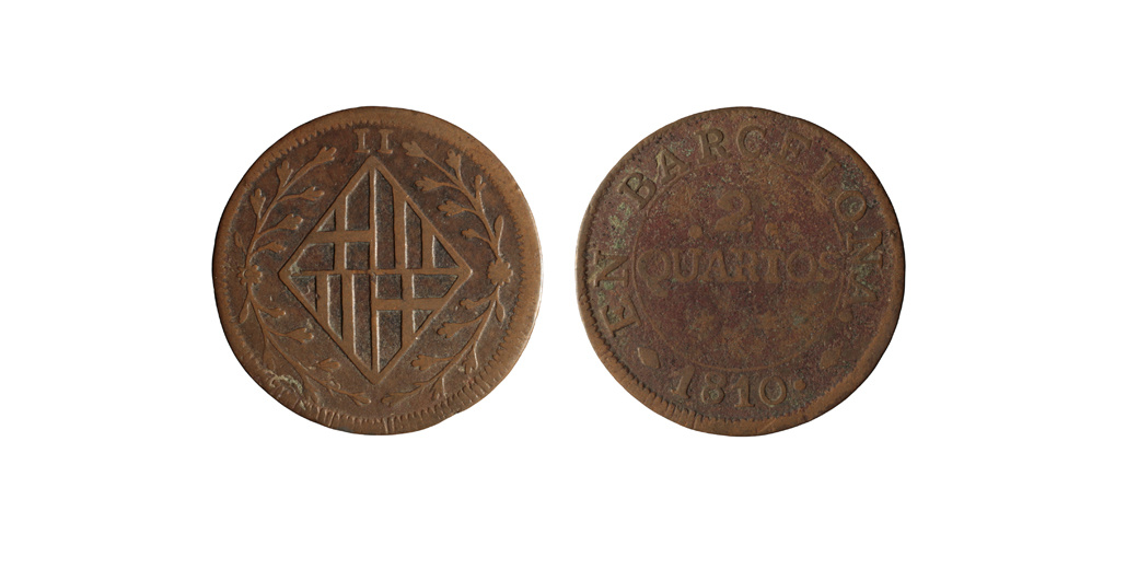 image for: Ocupació francesa - 2 quartos - 1810