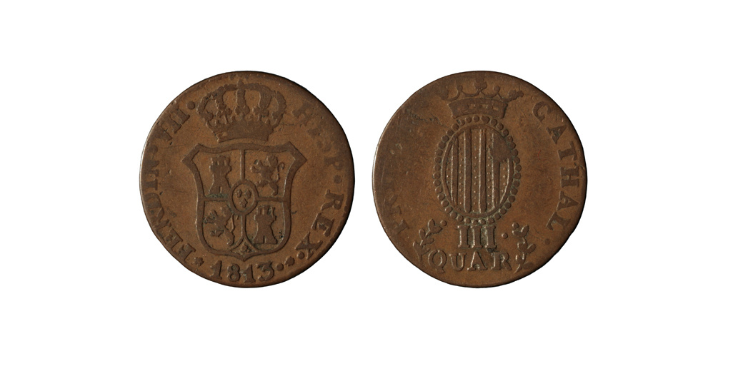 image for: Ferran VII d&#039;Espanya - 3 quartos - 1813