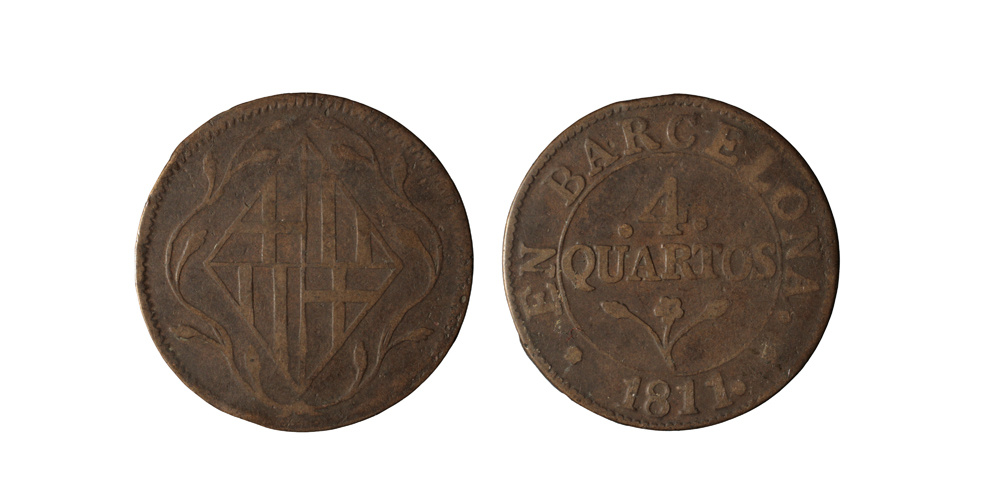 image for: Ocupació francesa - 4 quartos - 1811
