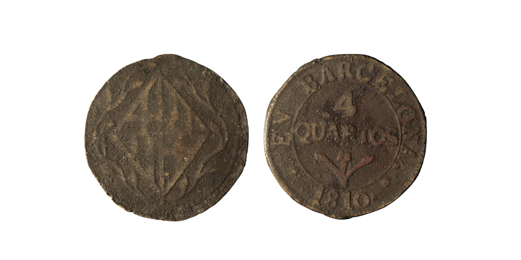 image for: Ocupació francesa - 4 quartos - 1810