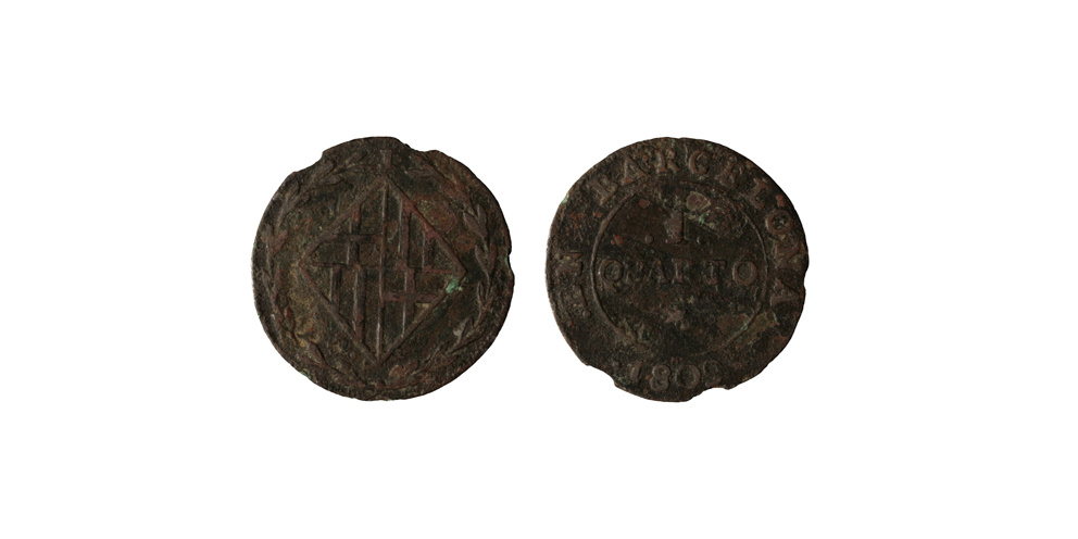 image for: Ocupació francesa - 1 quarto - 1809