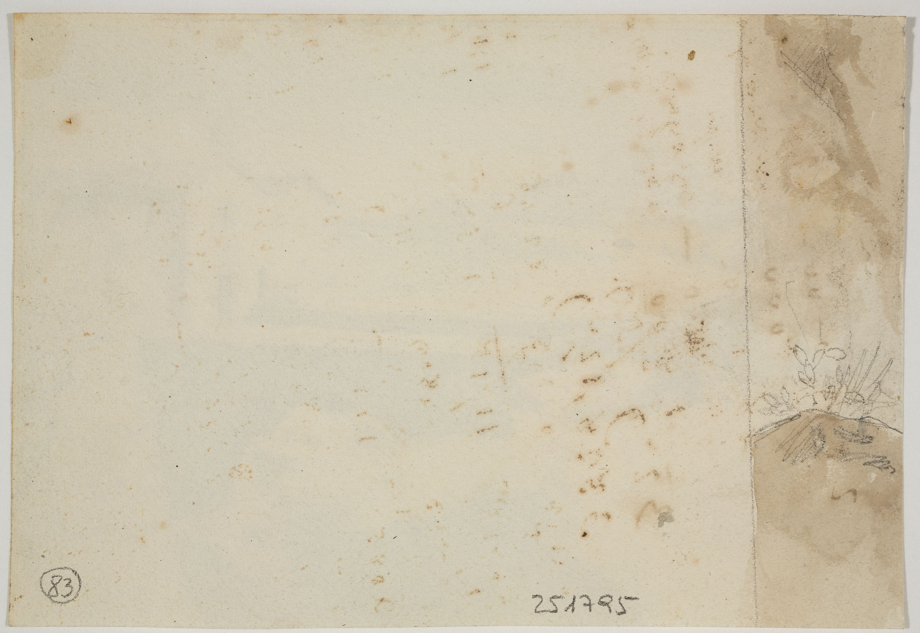 image for: Adolphe Hedwige Alphonse Delamare - Ermita del Sant Crist del Calvari a Arenys de Mar - Cap a 1827 [1]