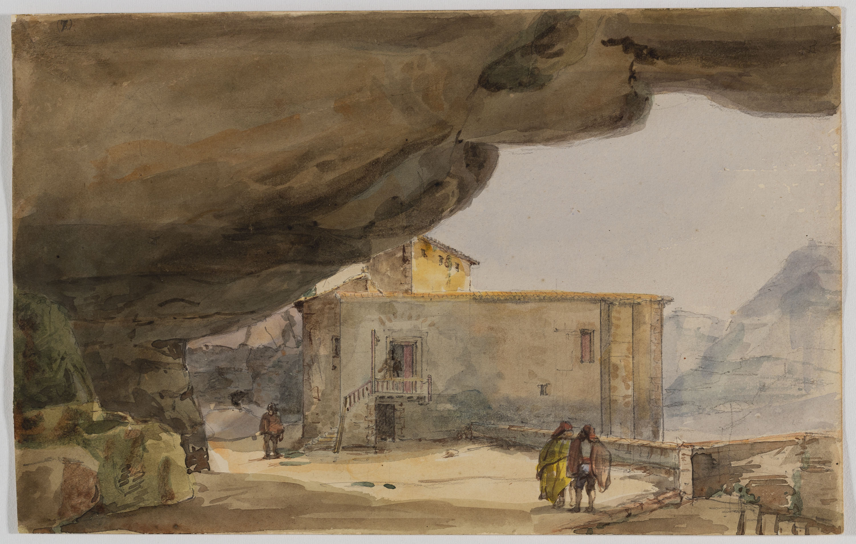 image for: Adolphe Hedwige Alphonse Delamare - Església de Sant Miquel al Monestir de Sant Miquel del Fai - Juny 1826