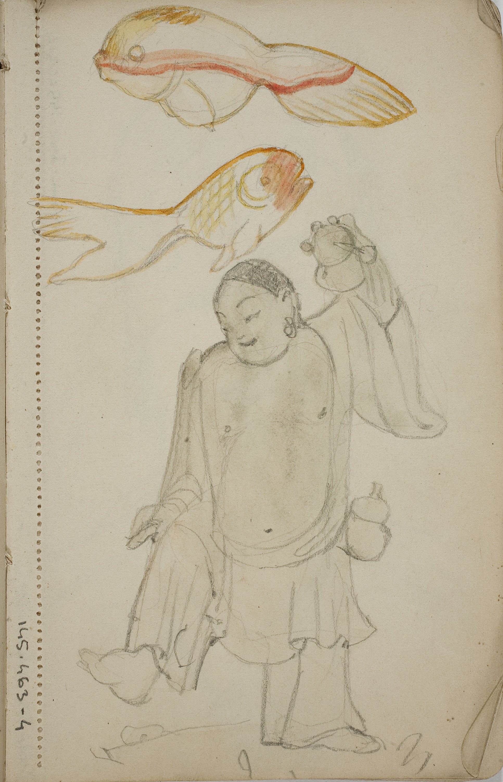 image for: Ismael Smith - Peixos i figura oriental - Cap a 1909-1916
