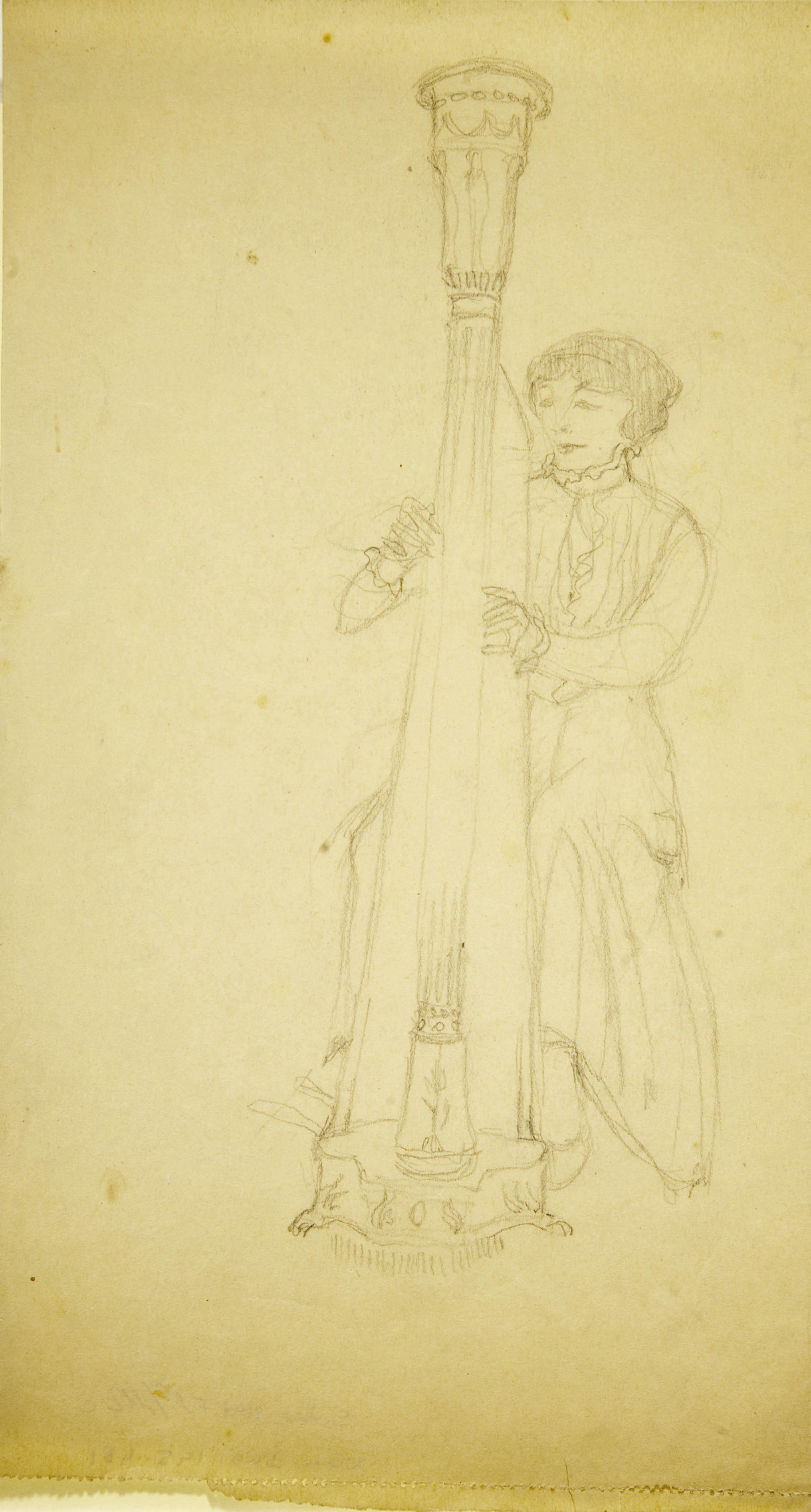 image for: Ismael Smith - Arpista - Cap a 1906-1910