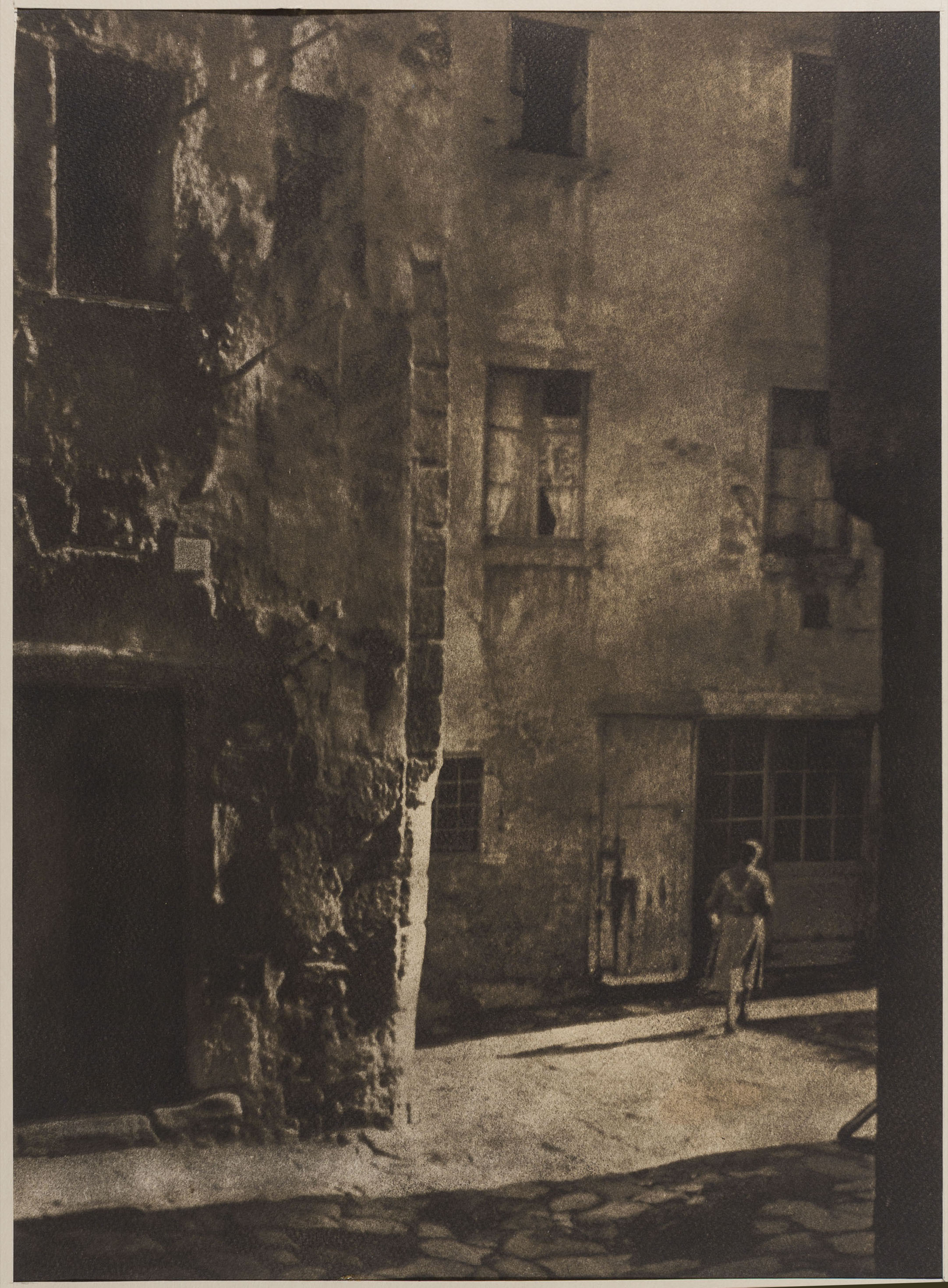 image for: Josep Maria Casals i Ariet - Carrer amb dona - No datat