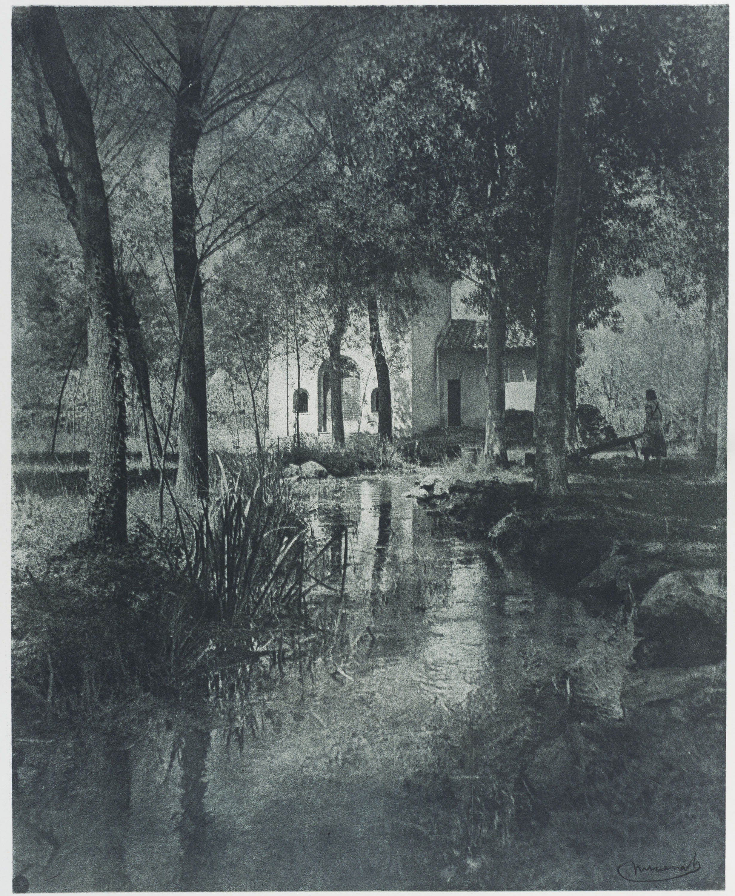 image for: Josep Maria Casals i Ariet - Font de la Moixina (Olot) - 1955