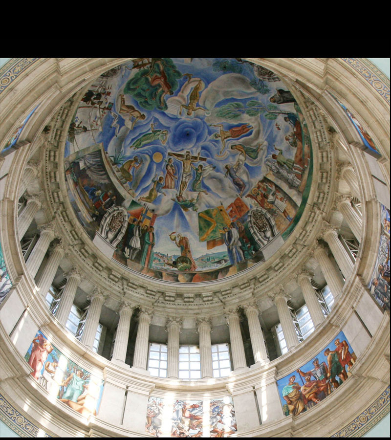 Francesc d&#039;A. Galí, Pintures Sala de la Cúpula