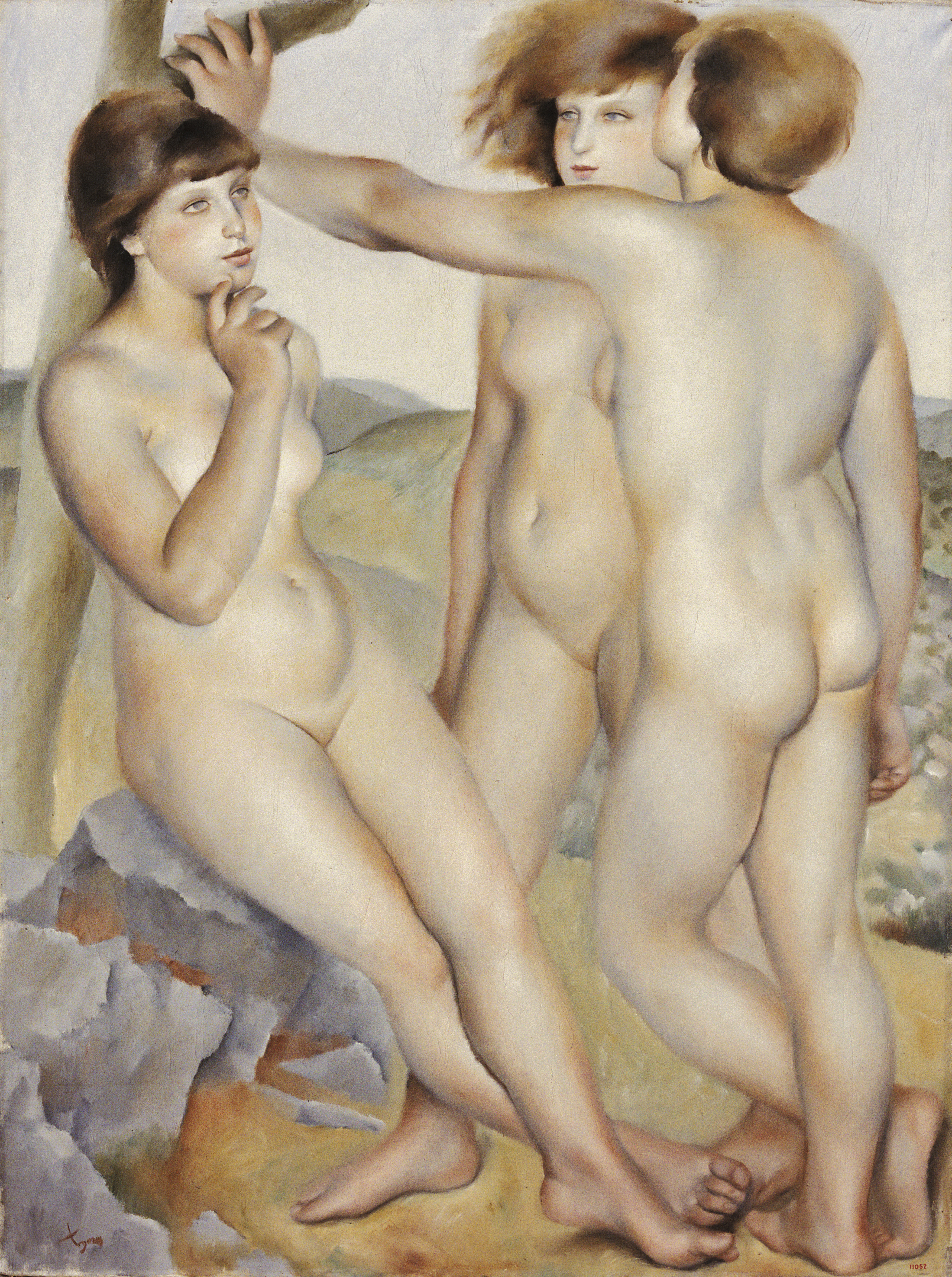 Tres nus, Josep de Togores, 1924