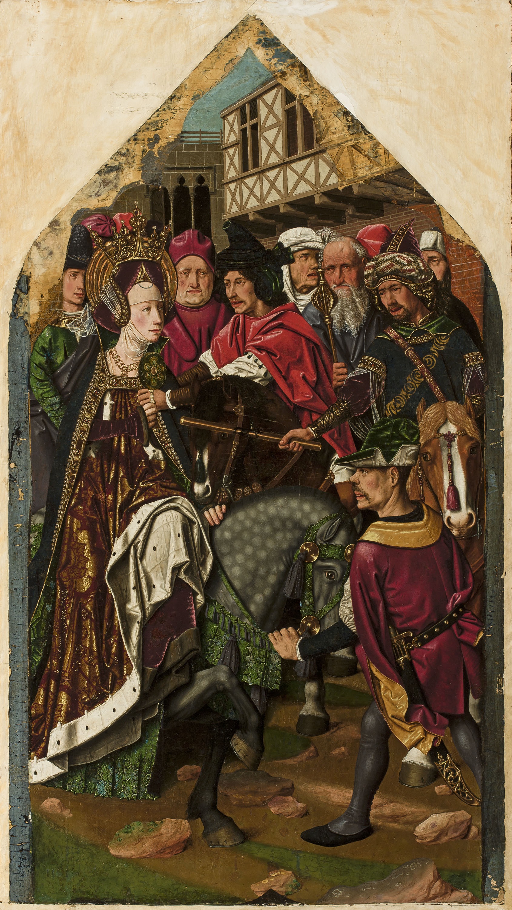 Bartolomé Bermejo. Arrest de Santa Engràcia, 1472-1477. The San Diego Museum of Art, Regal d’Anne R. i Amy Putnam, 1941.101. Fotografia cortesia de The San Diego Museum of Art