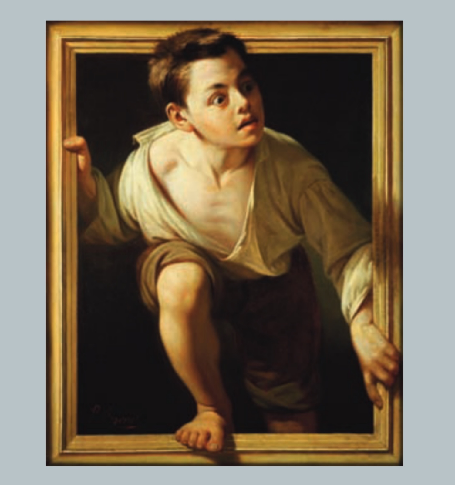 Pere Borrell, Fugint de la crítica, I, 1874 © Colección Banco de España, Madrid