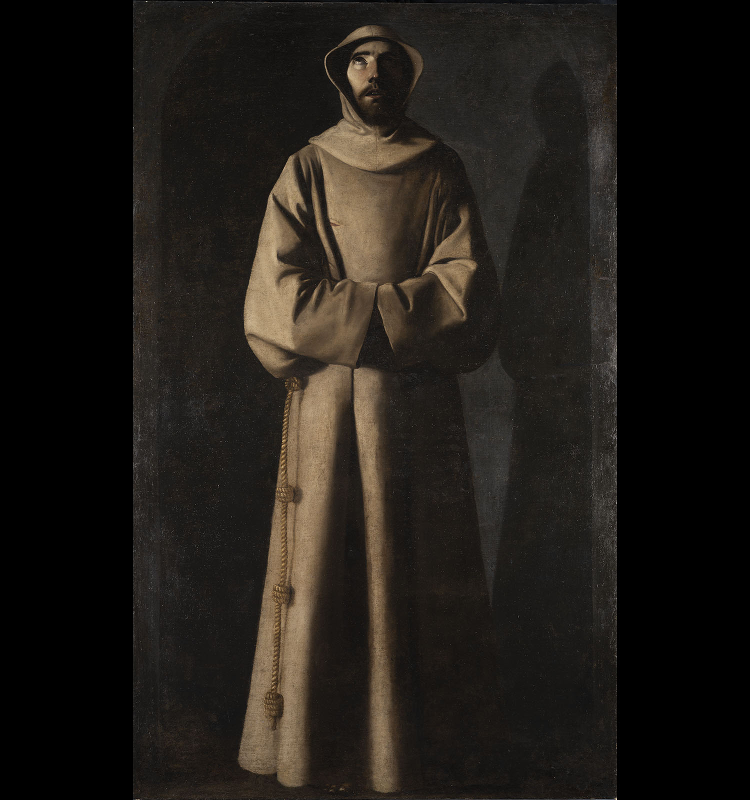 Zurbarán, San Francesc segons la visió del Papa Nicolás V