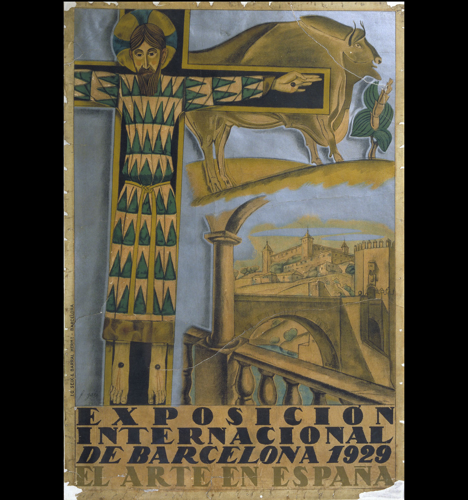 Francesc d&#039;A. Galí. Exposición El Arte en España