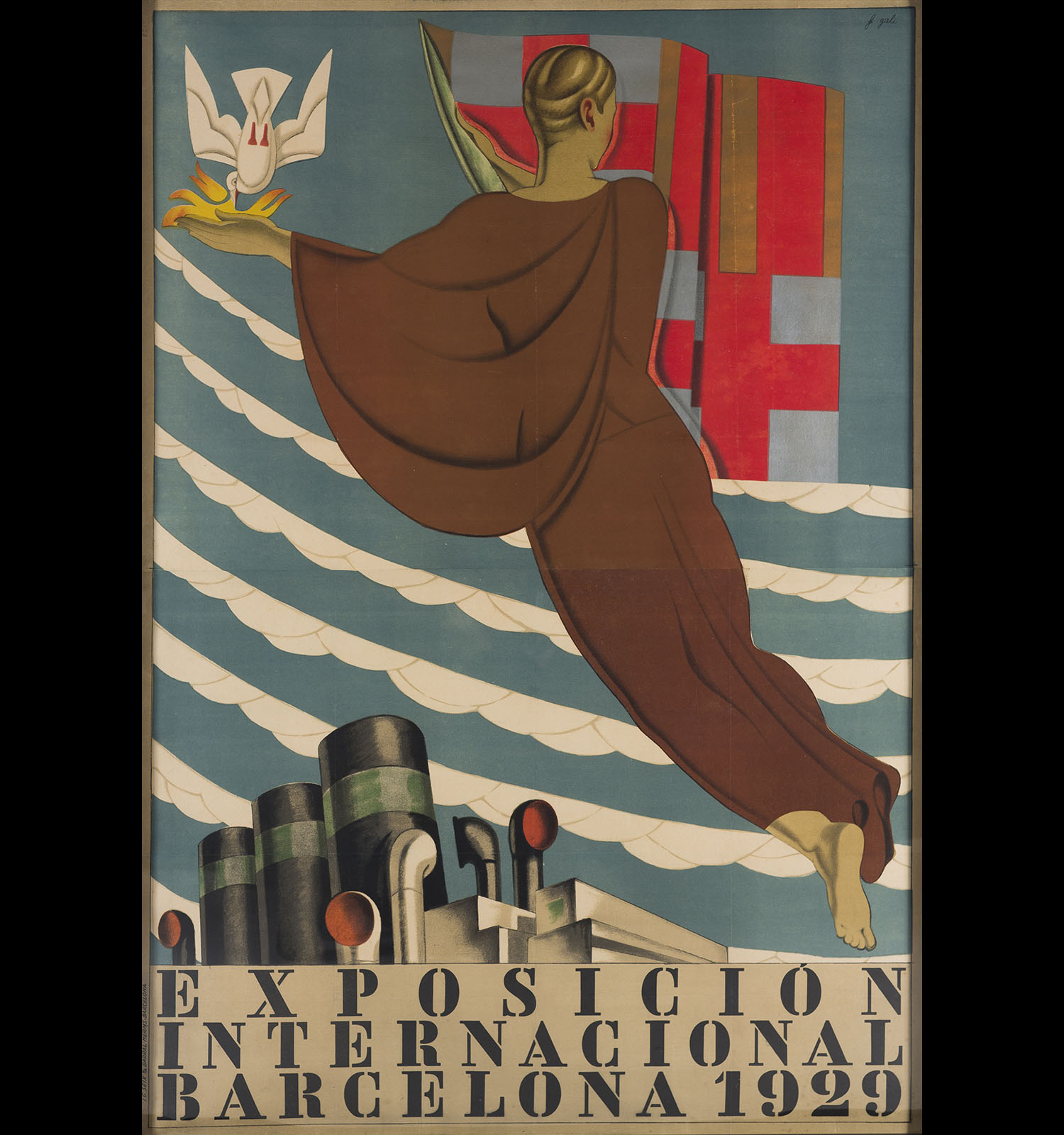 Francesc d&#039;A. Galí. Exposición Internacional Barcelona 1929 