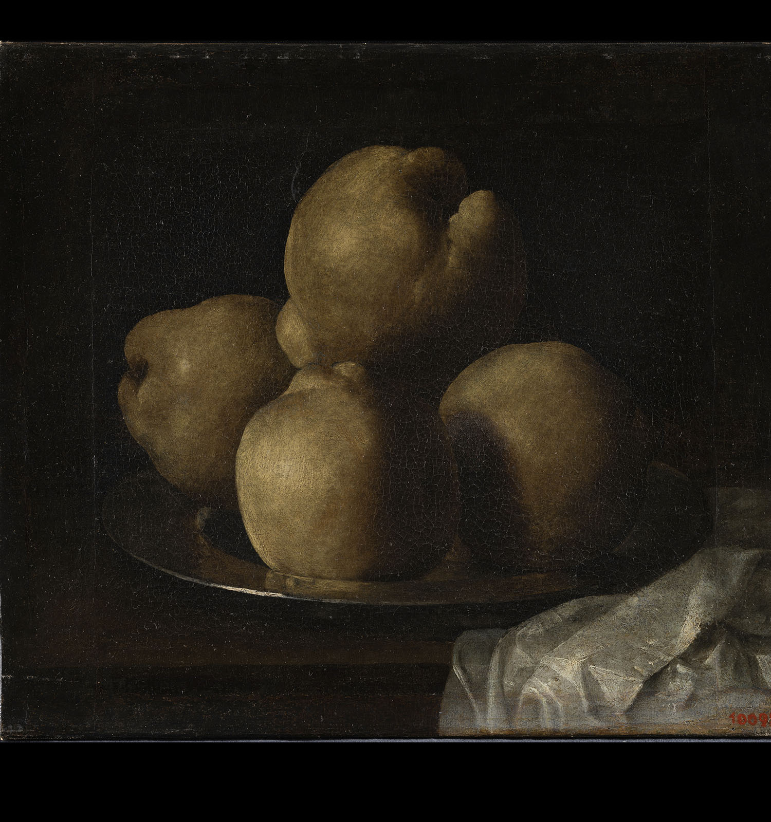 Francisco de Zurbarán, Natura morta amb plat de codonys
