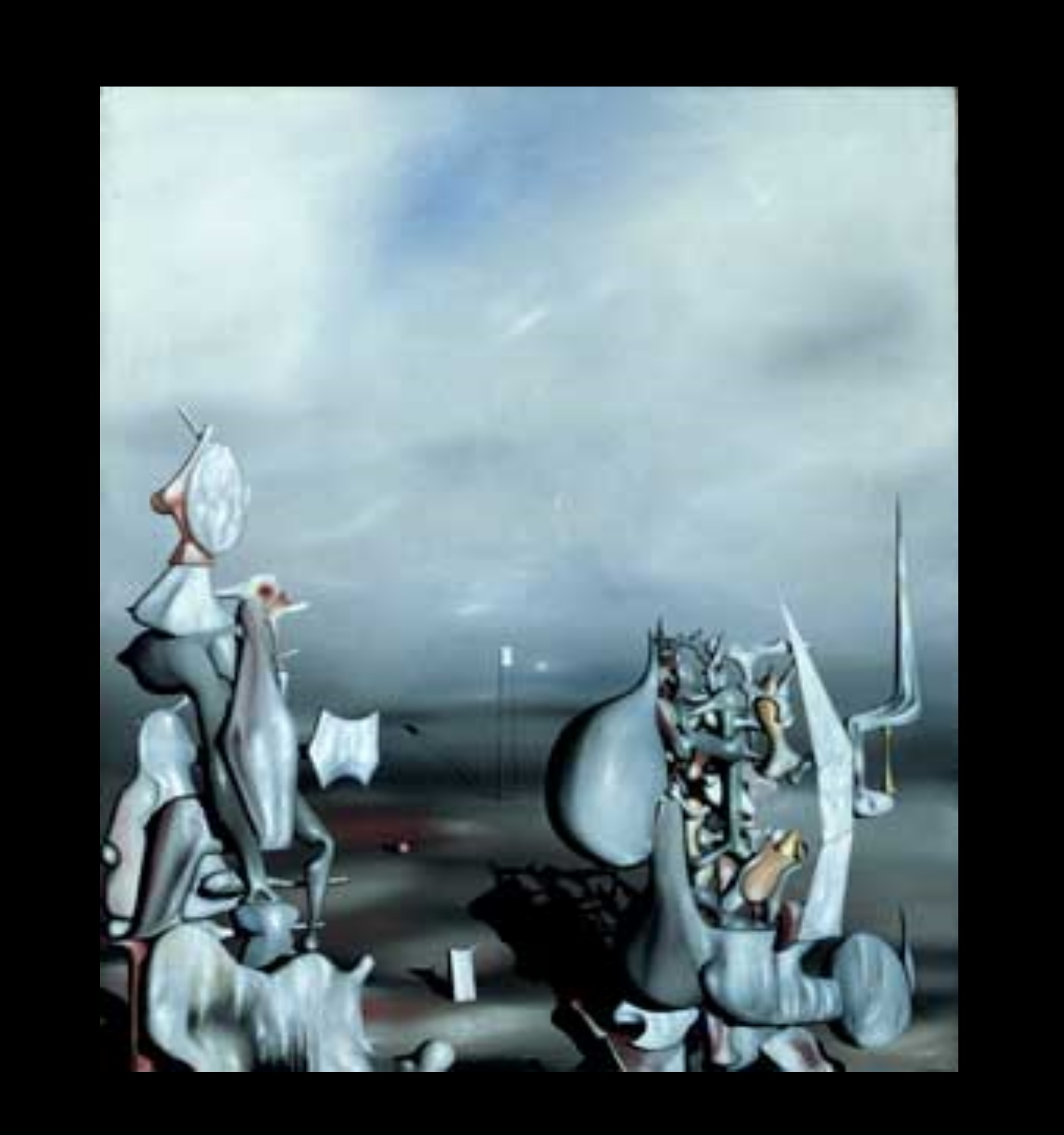 Yves Tanguy, indefinida divisibilidad, 1942