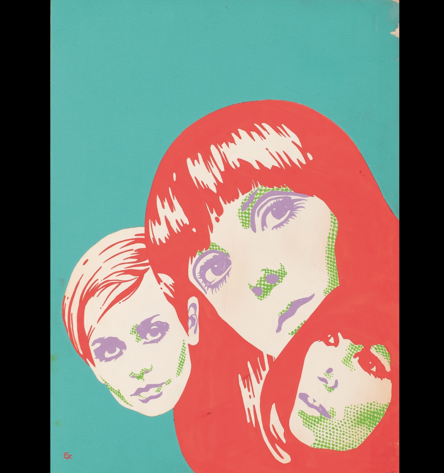 Poster for the magazine Oriflama (no. 70 cover., May 1968), Enric Sió, 1968. Particular Collection