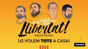 Imatge cartell llibertat presos 