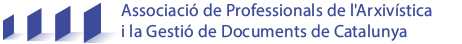 Logo Associació de professionals de l'Arxivística