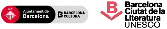 logo Ajuntament de Barcelona i Barcelona ciutat de la literatura UNESCO