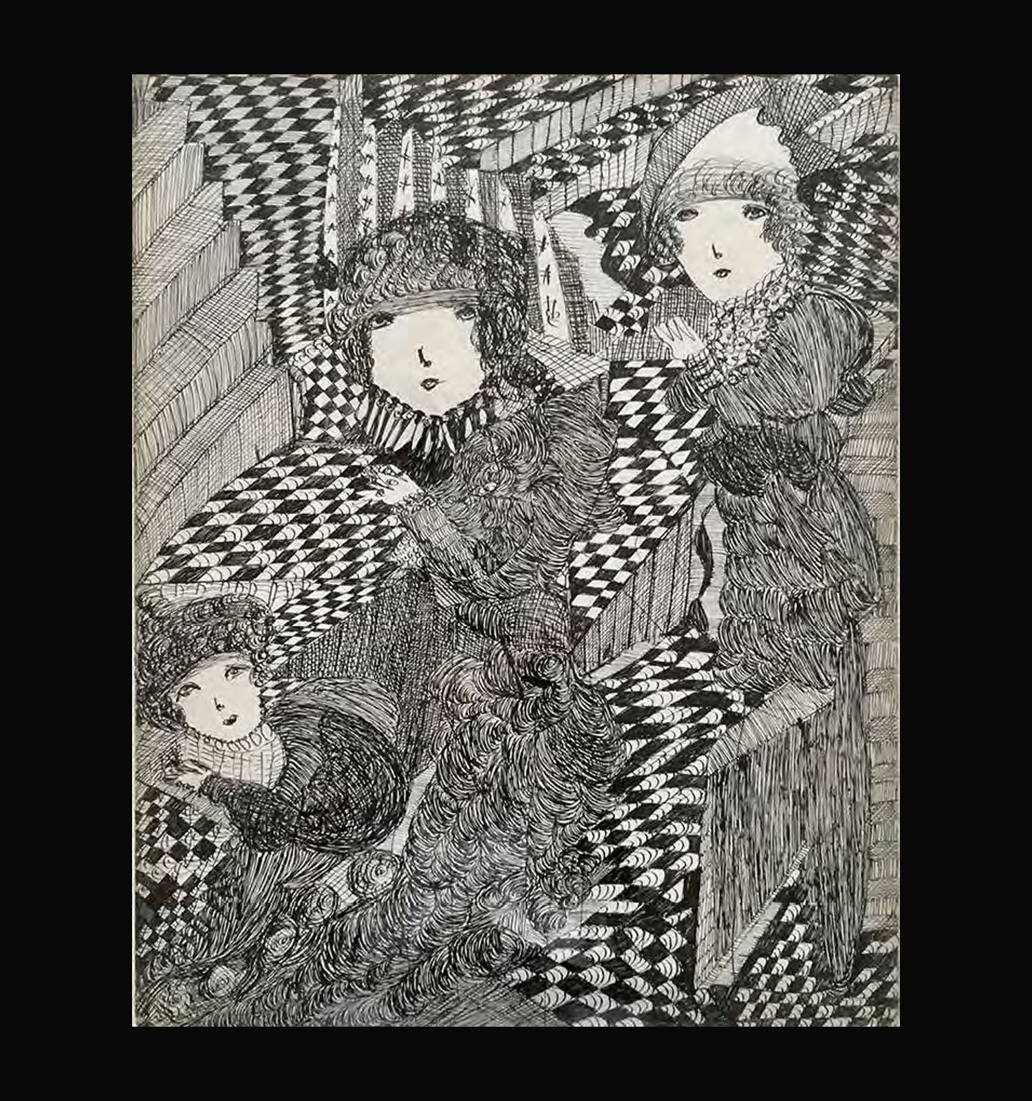 Madge Gill, sense títol, c. 1940