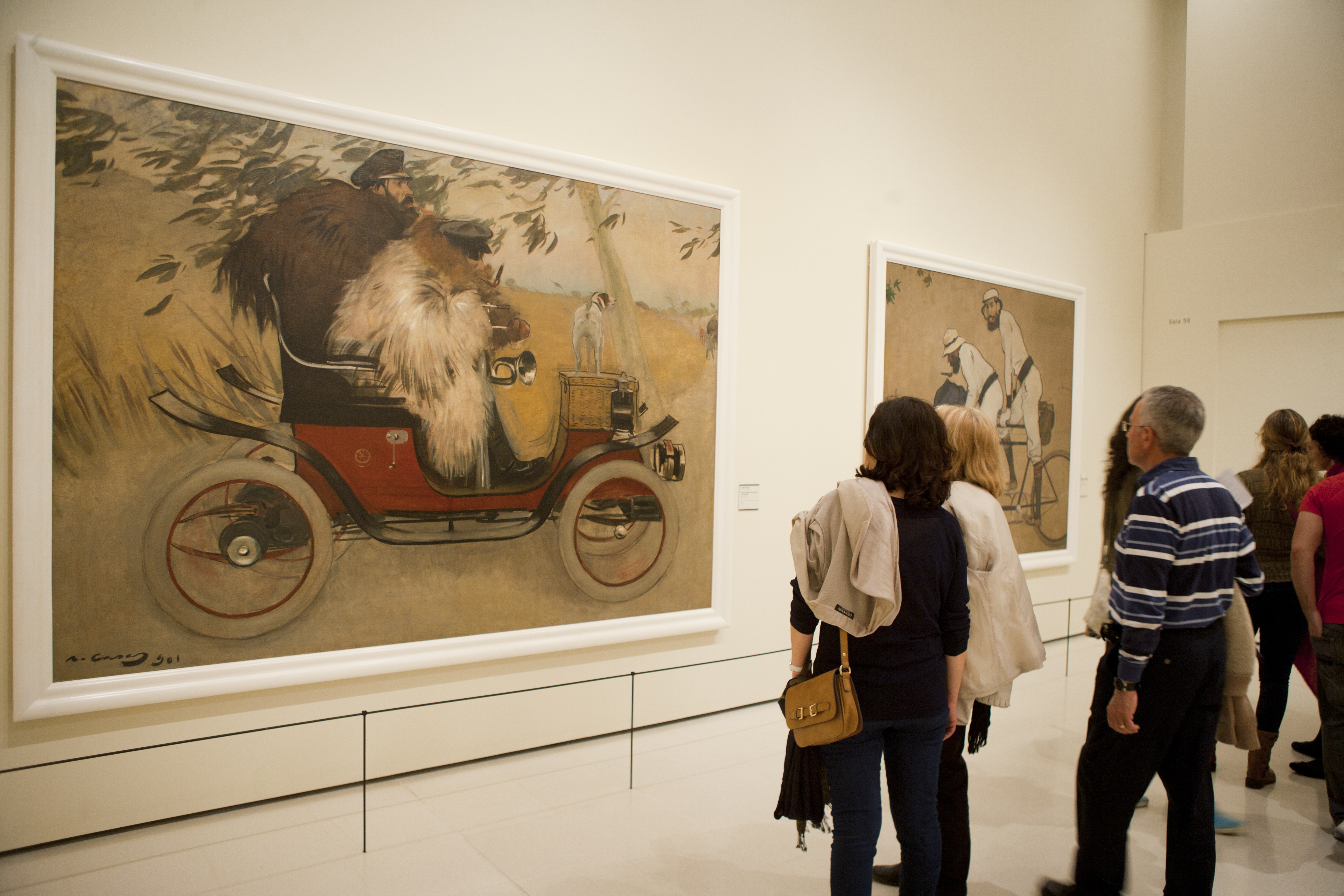 Museu Nacional d&#039;Art de Catalunya, sales d&#039;art modern. Foto Xavi Padrós