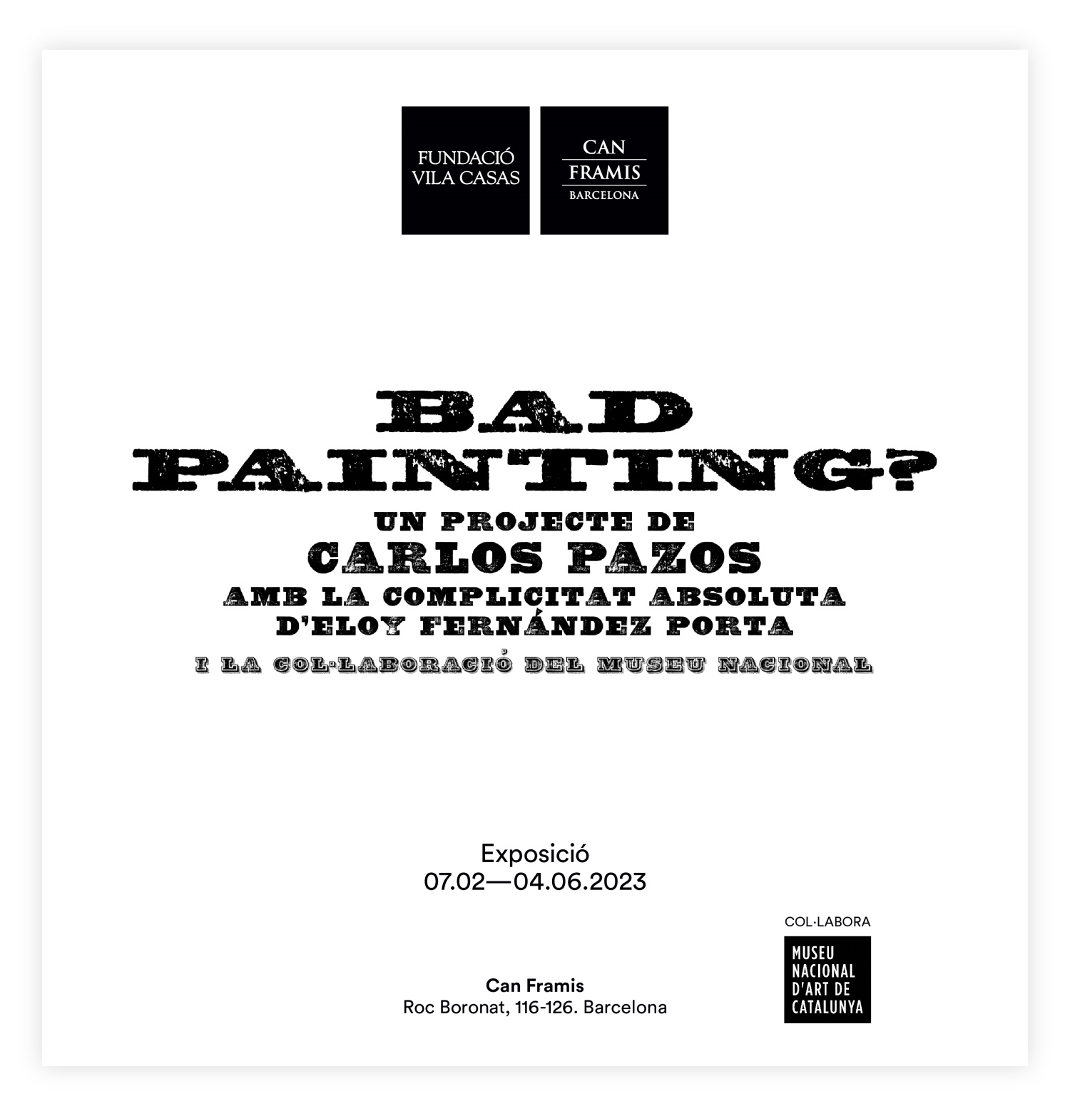 Expo Carlos Pazos - Fundació Vila Casas