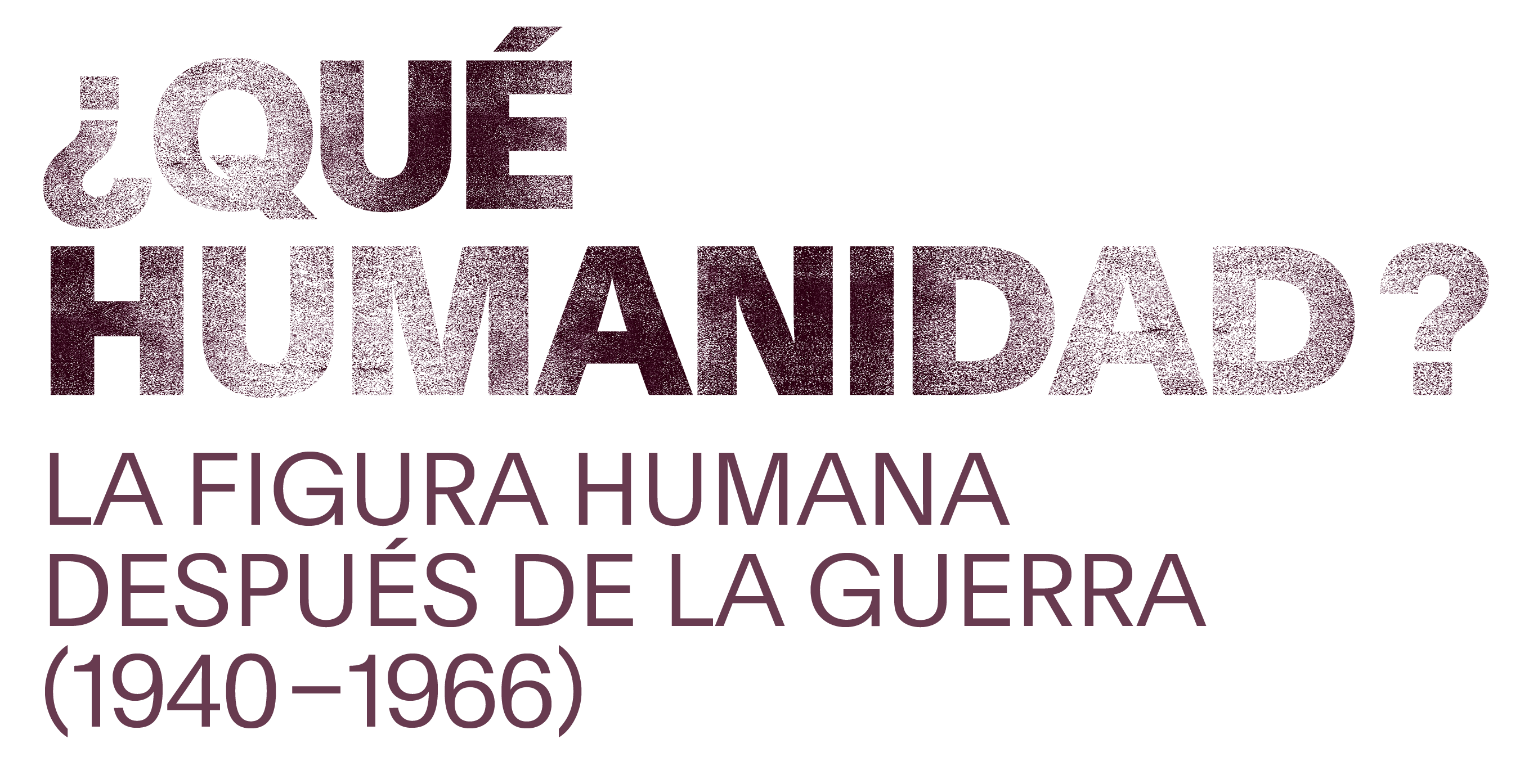 Qué humanidad