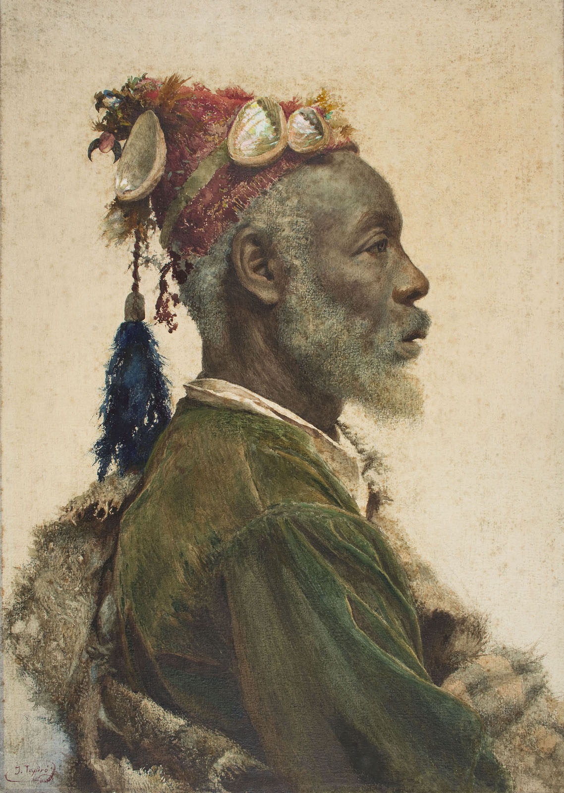 Josep Tapiró. El santón darcawi de Marrakech, c. 1895. Museu Nacional d’Art de Catalunya, Barcelona