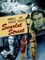 Imagen del cartel de la película Scarlet Street