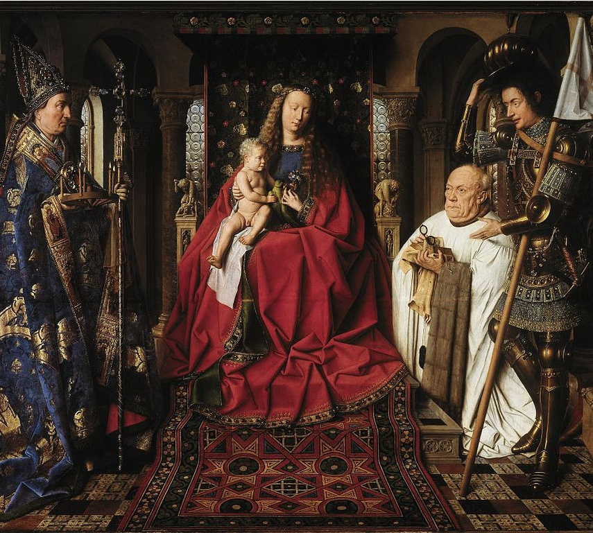 Jan Van Eyck, La Verge del Canonge Van der Paele