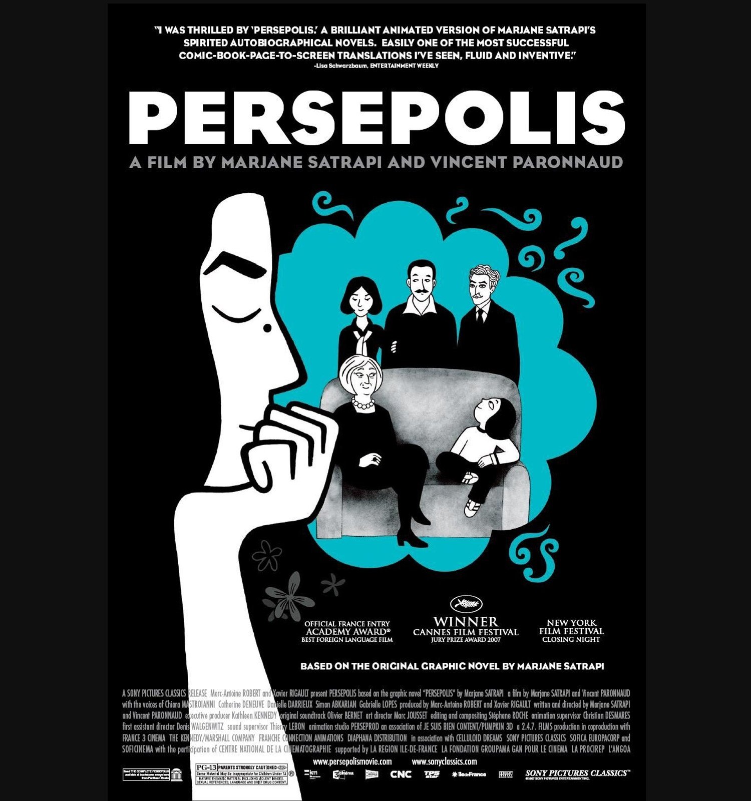 Persepolis Cartel de la película Persepolis