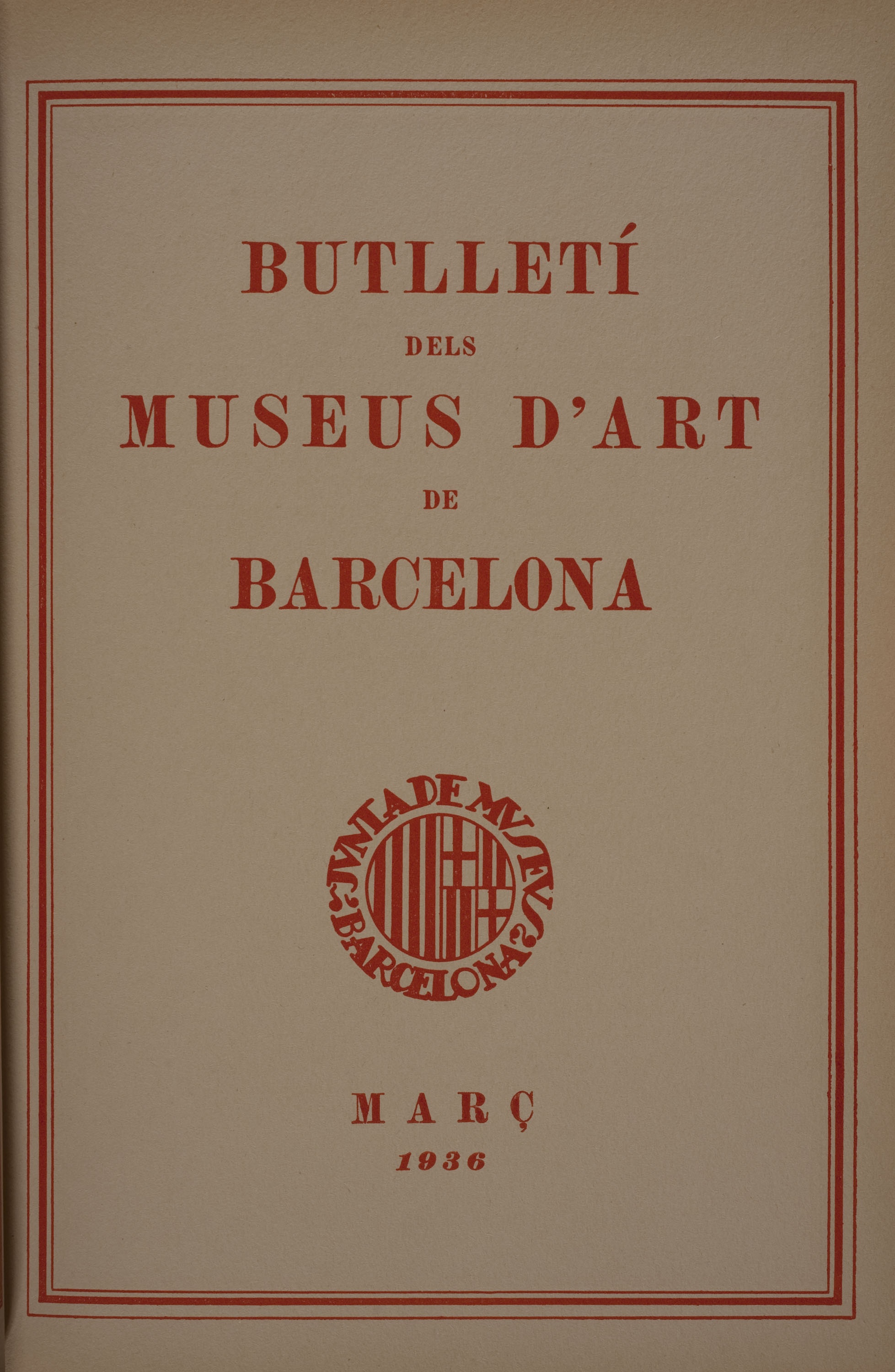 Vol. 6, núm. 58 (març 1936) 