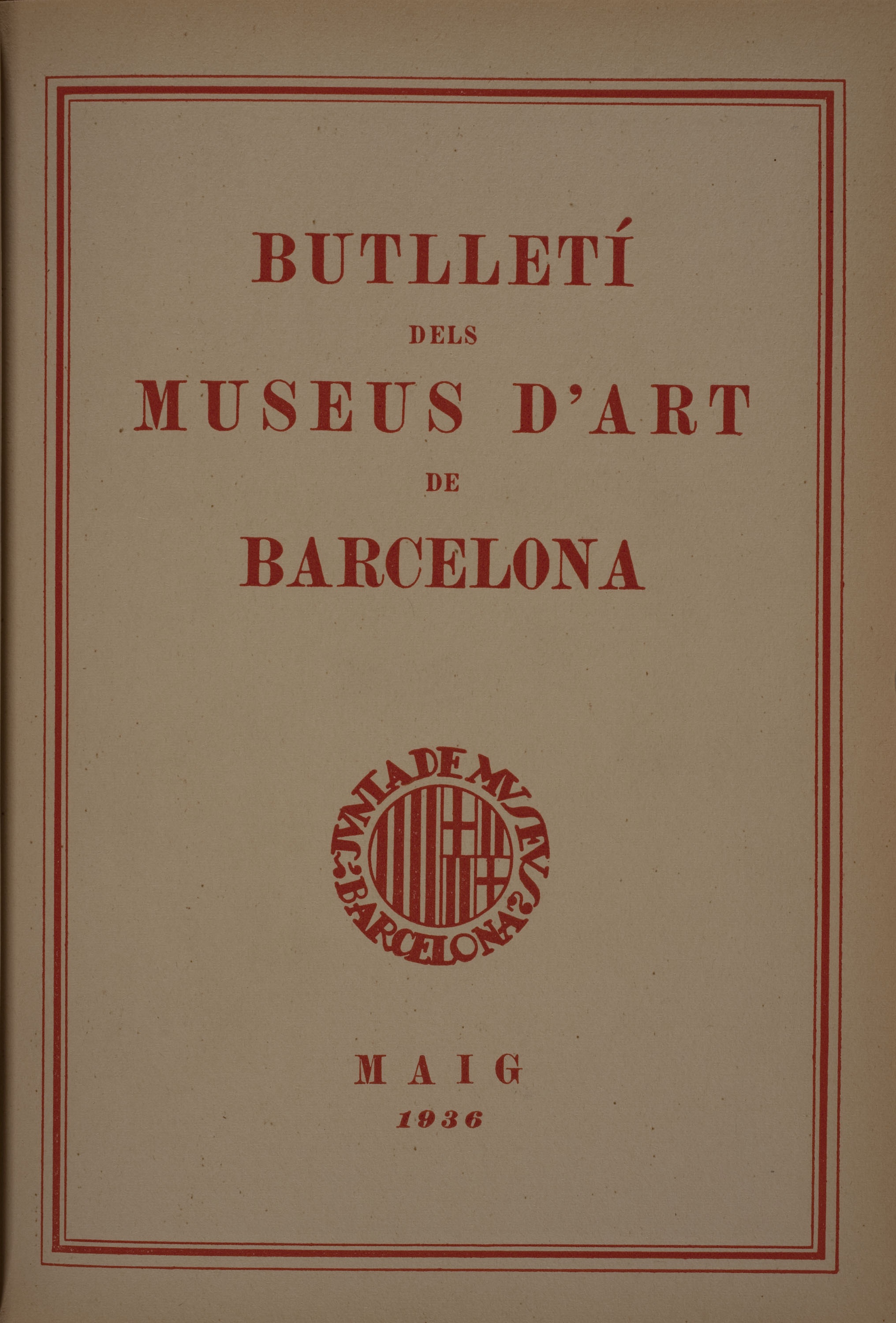 Vol. 6, núm. 60 (maig 1936) 